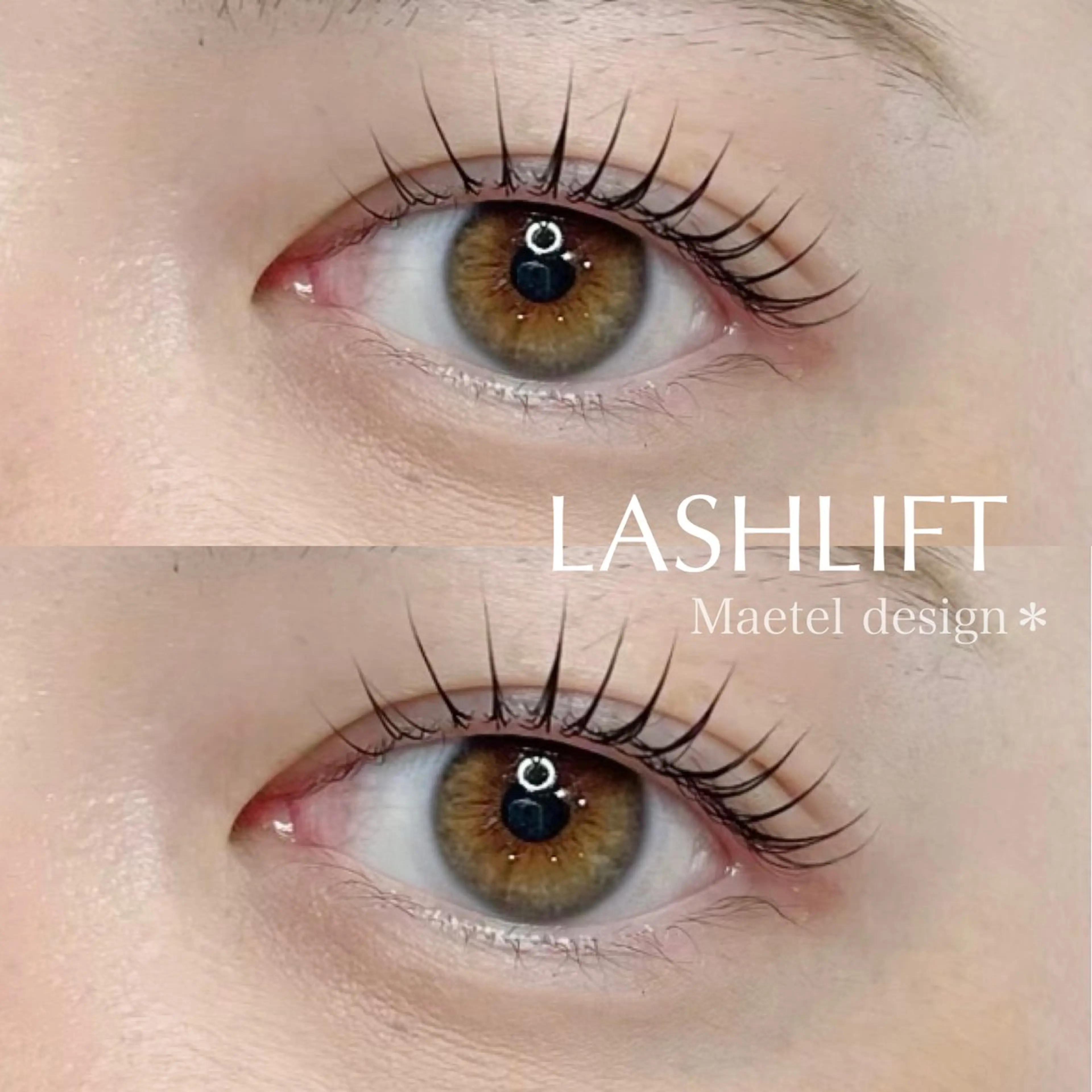 〖新規/再来〗ラッシュリフト上のみ(まつげパーマ)🤍【束感/韓国風/カール/立ち上げ/ナチュラル】コーティング付🫧の写真