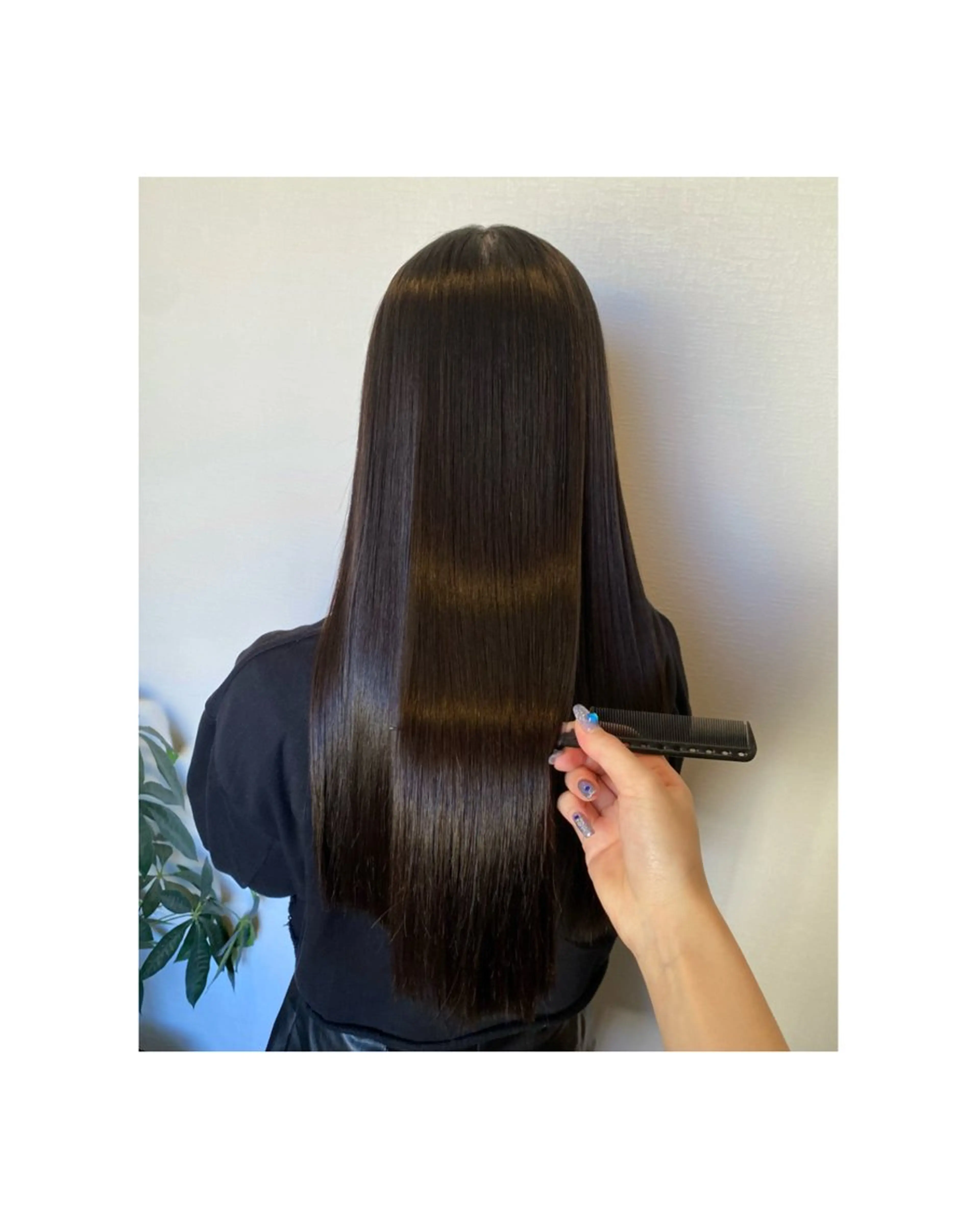 ロング ヘアアレンジ カット ヘアカラー 縮毛矯正 🎀レイヤーカット/ 艶カラー/ﾕｶ🎀のヘアスタイル