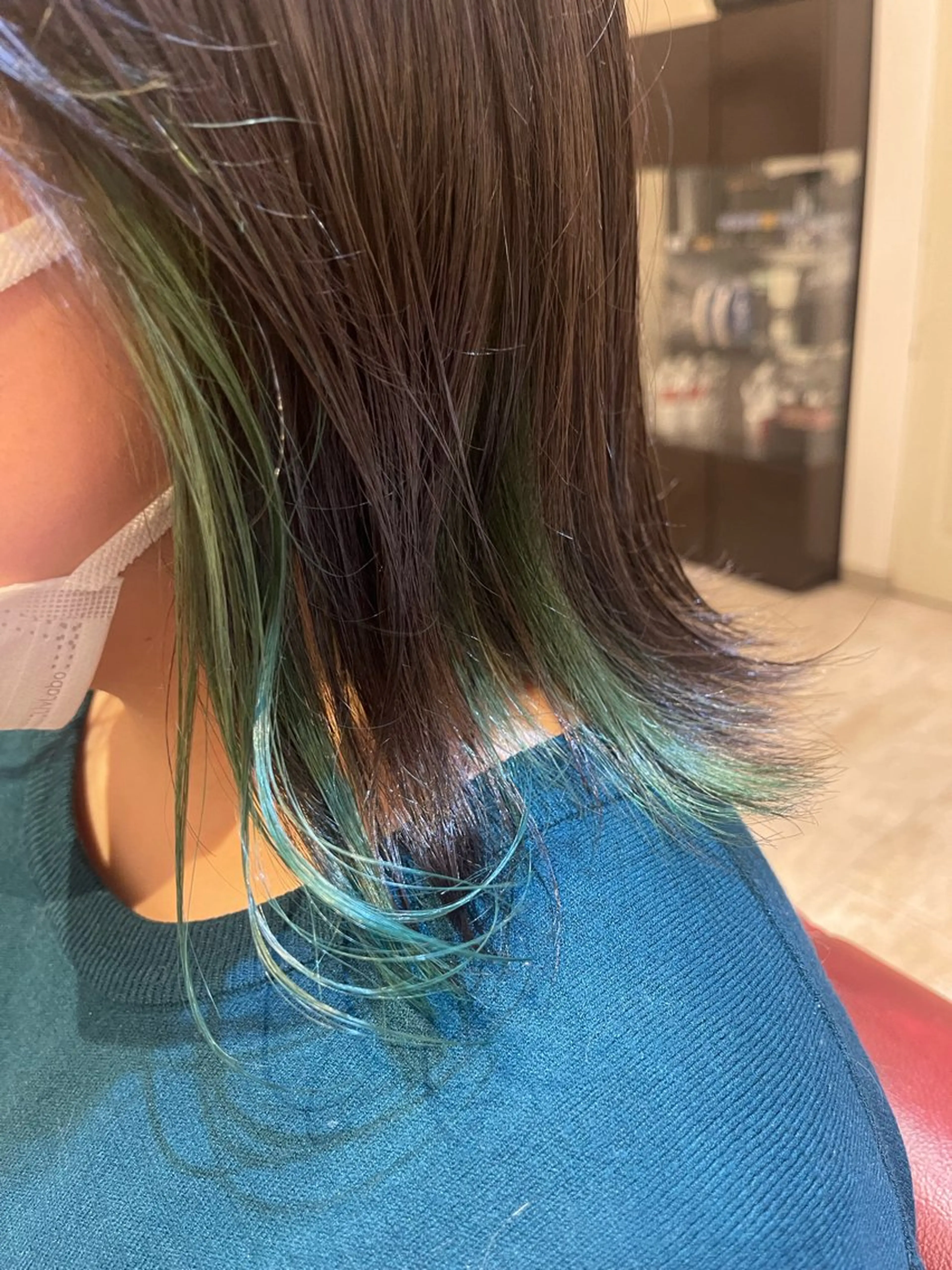 ミディアム カット ヘアカラー 🍭透明感カラー 志賀拓海🍬🌈のヘアスタイル