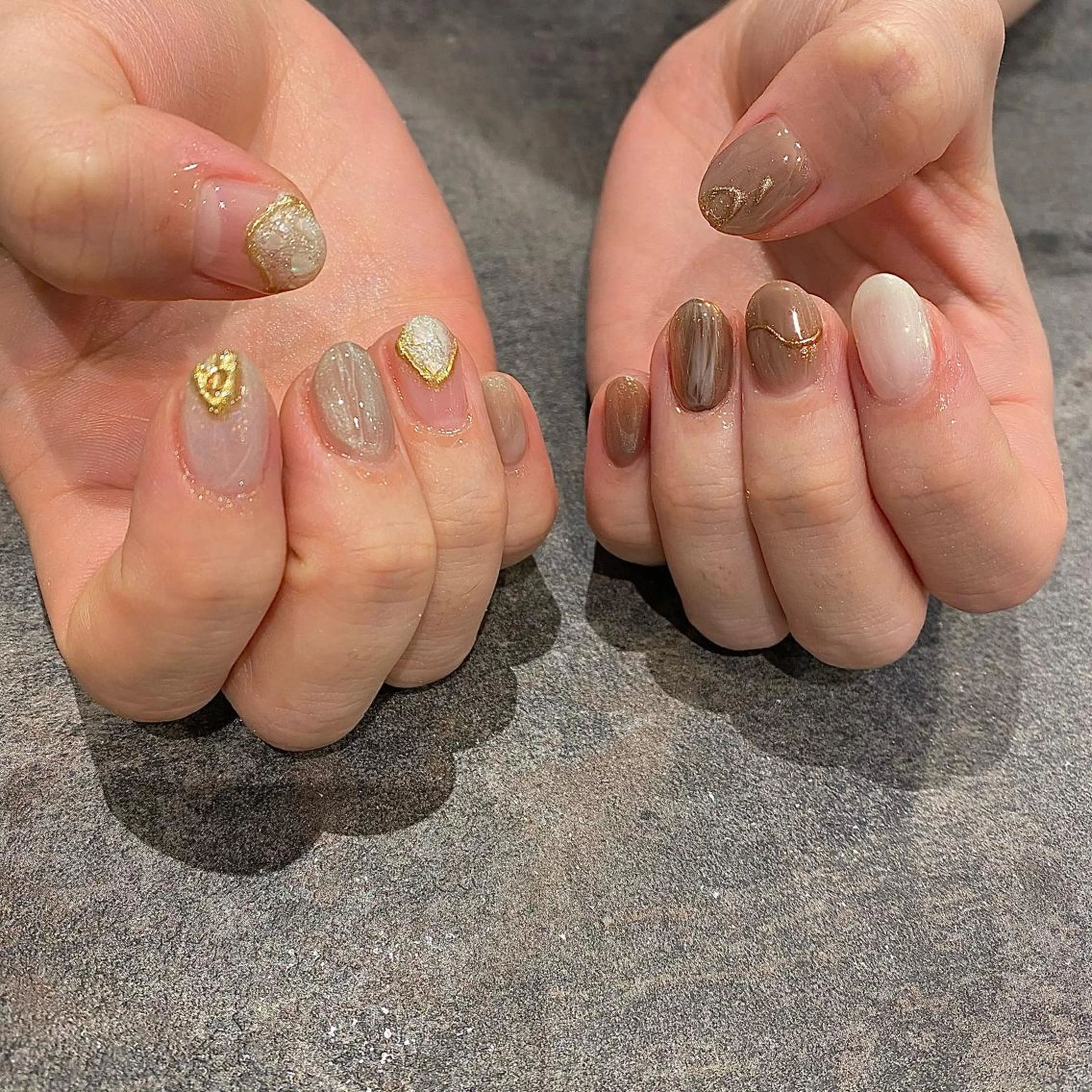 ネイル ハンドネイル 鶴田୨ৎmaison de NALIのネイルデザイン