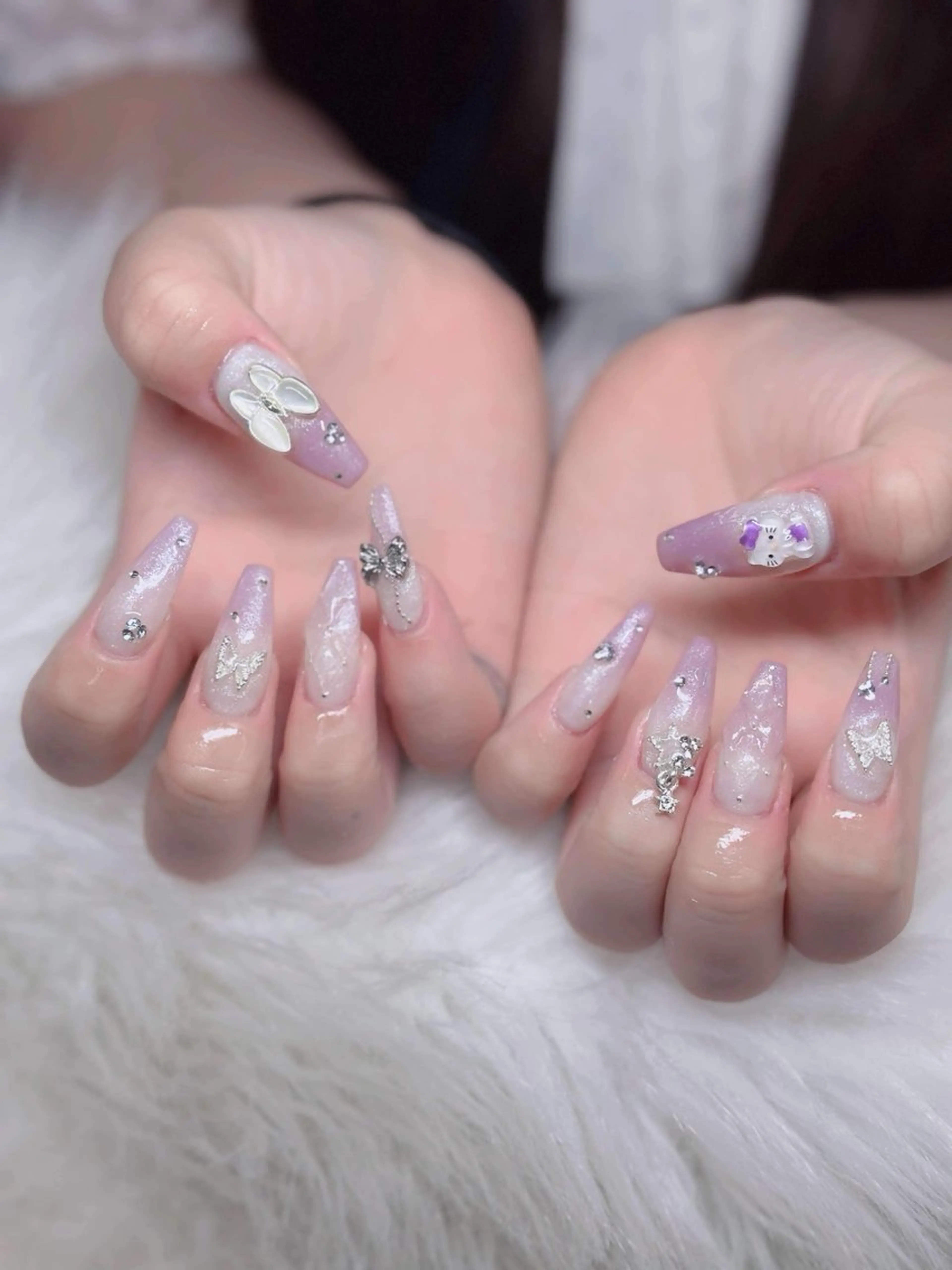 ネイル アートネイル 韓国ネイル 持ち込み ワンホンネイル Lenie Nail Salonのネイルデザイン