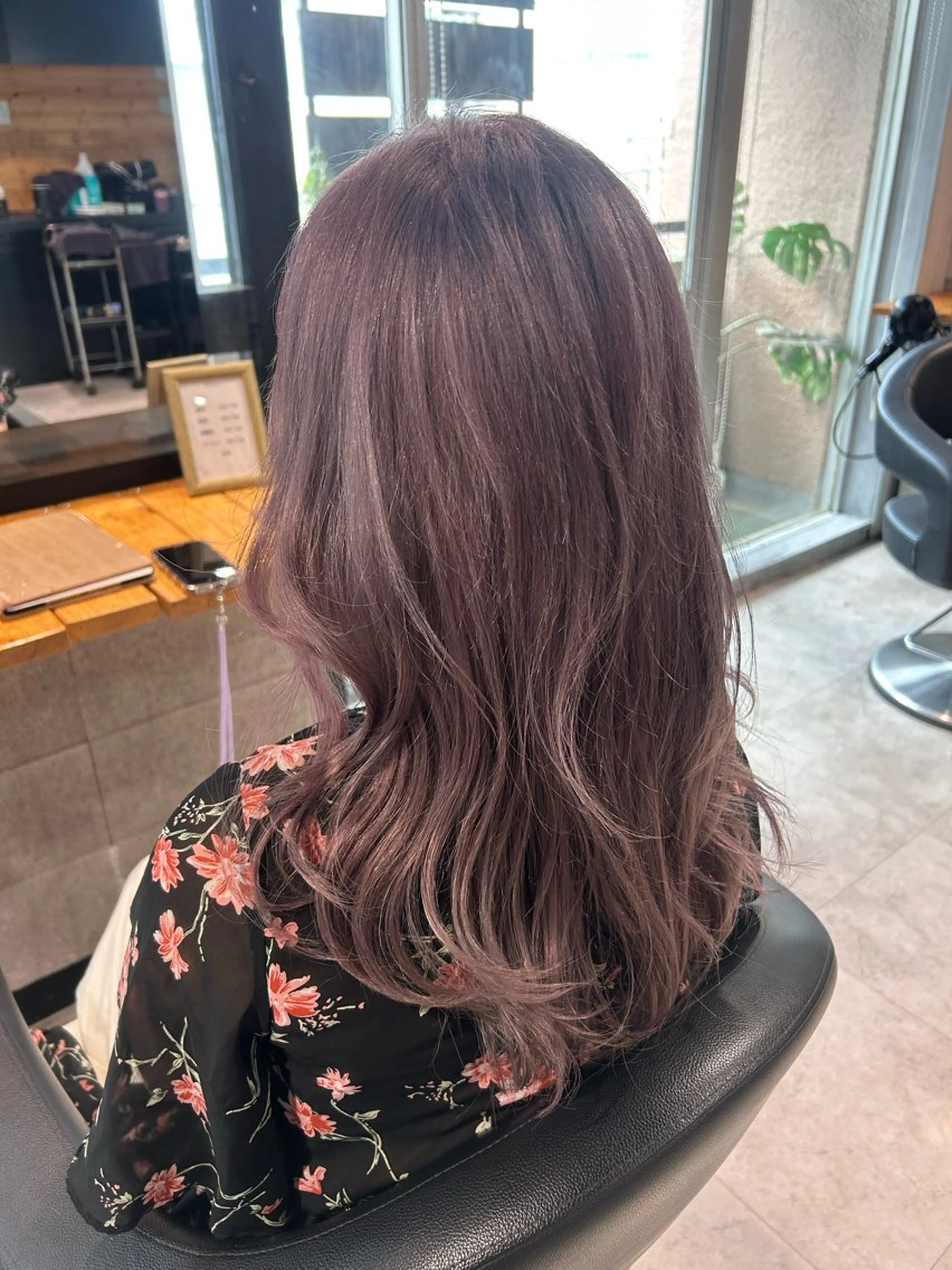 ロング カット ヘアカラー トリートメント ヘッドスパ レイヤーStyle 🩵菜々実のヘアスタイル