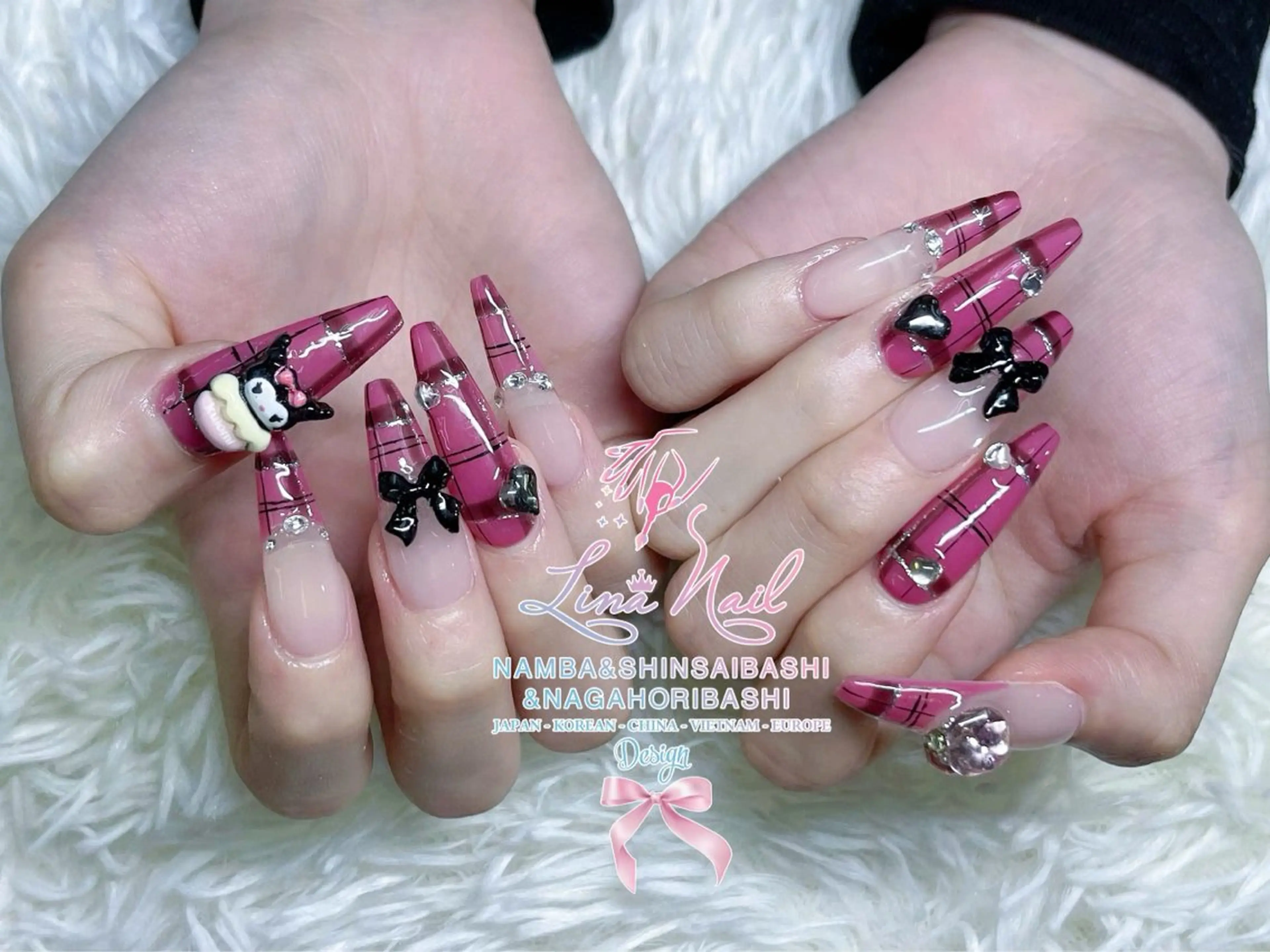 ネイル フットネイル ジェルネイル 持ち込み ネイルチップ ハンドネイル リナネイル 長堀橋店／東心斎橋店のネイルデザイン