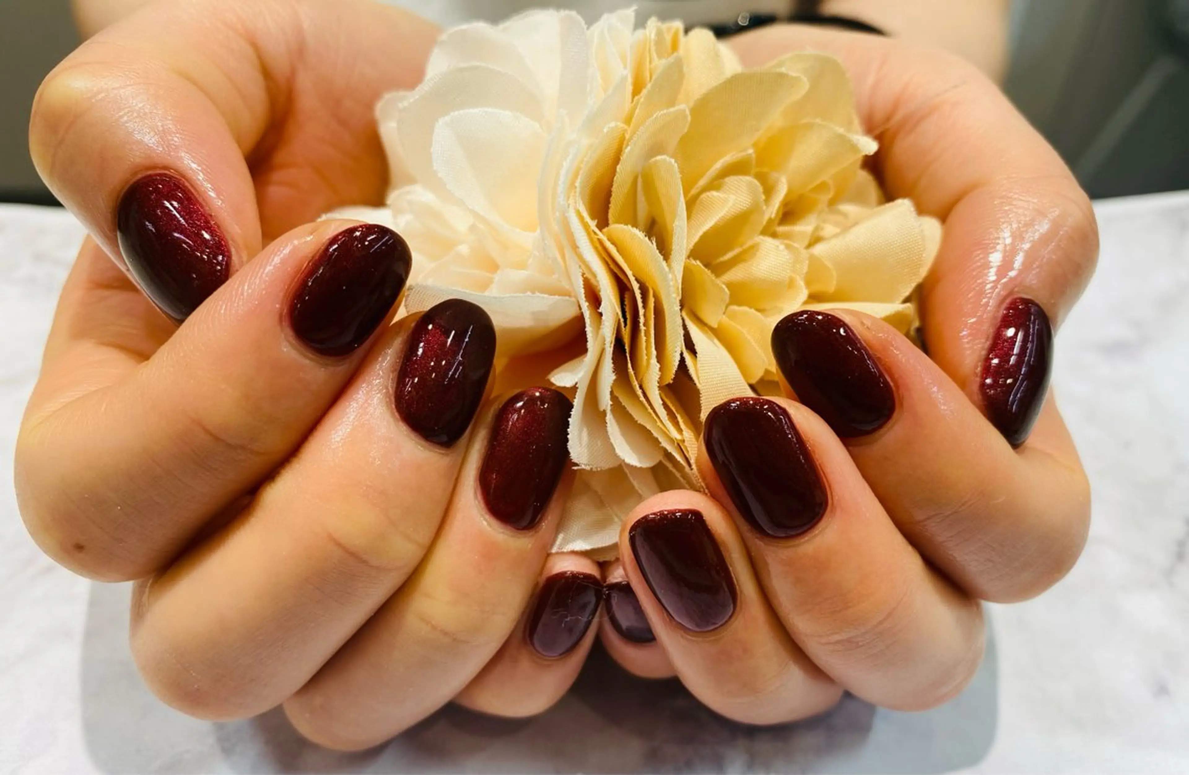 ネイル ワンカラーネイル ハンドネイル ネイルサロン nail_upのネイルデザイン