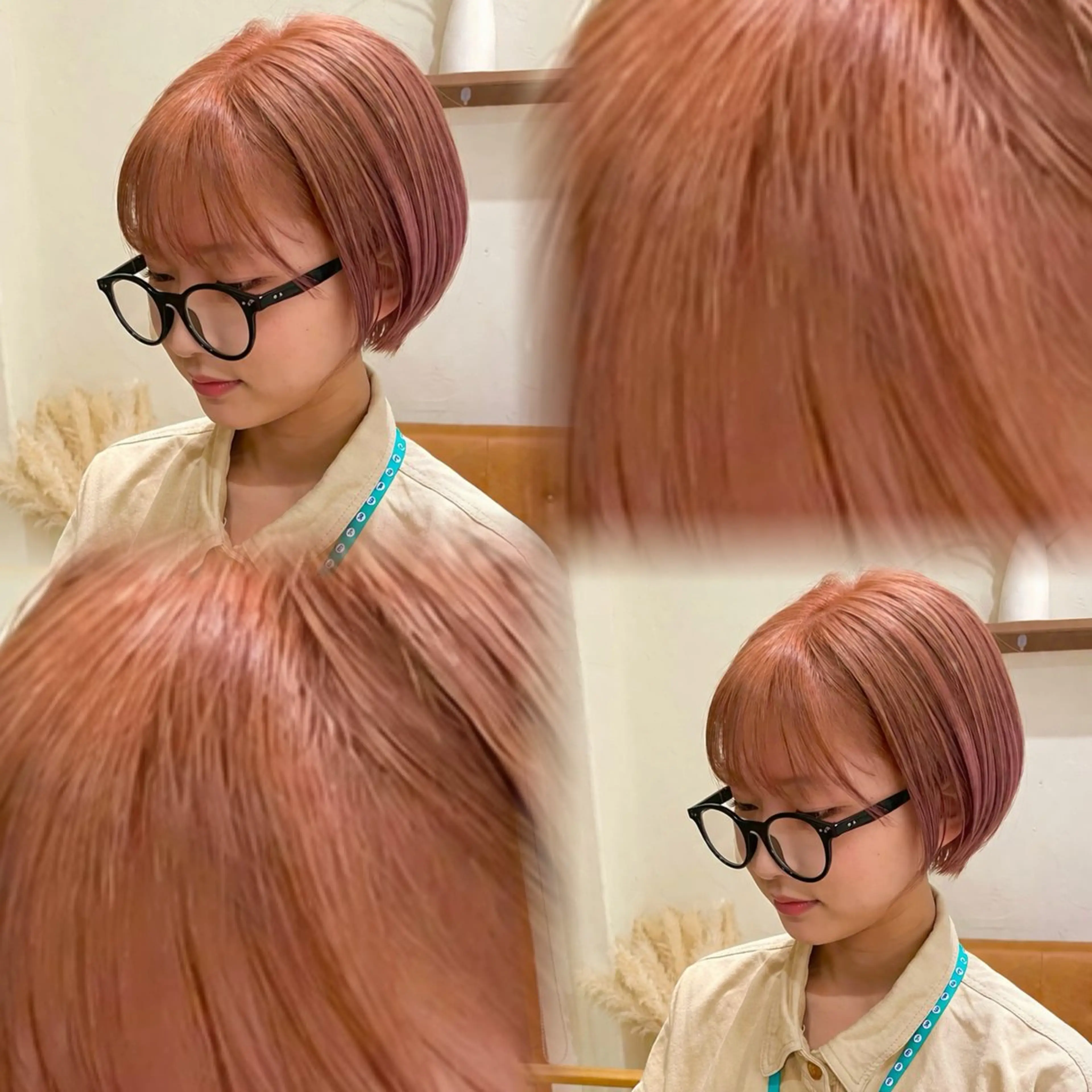 ショート 似合わせヘア🤎透明 感カラー🤎MIKAのヘアスタイル