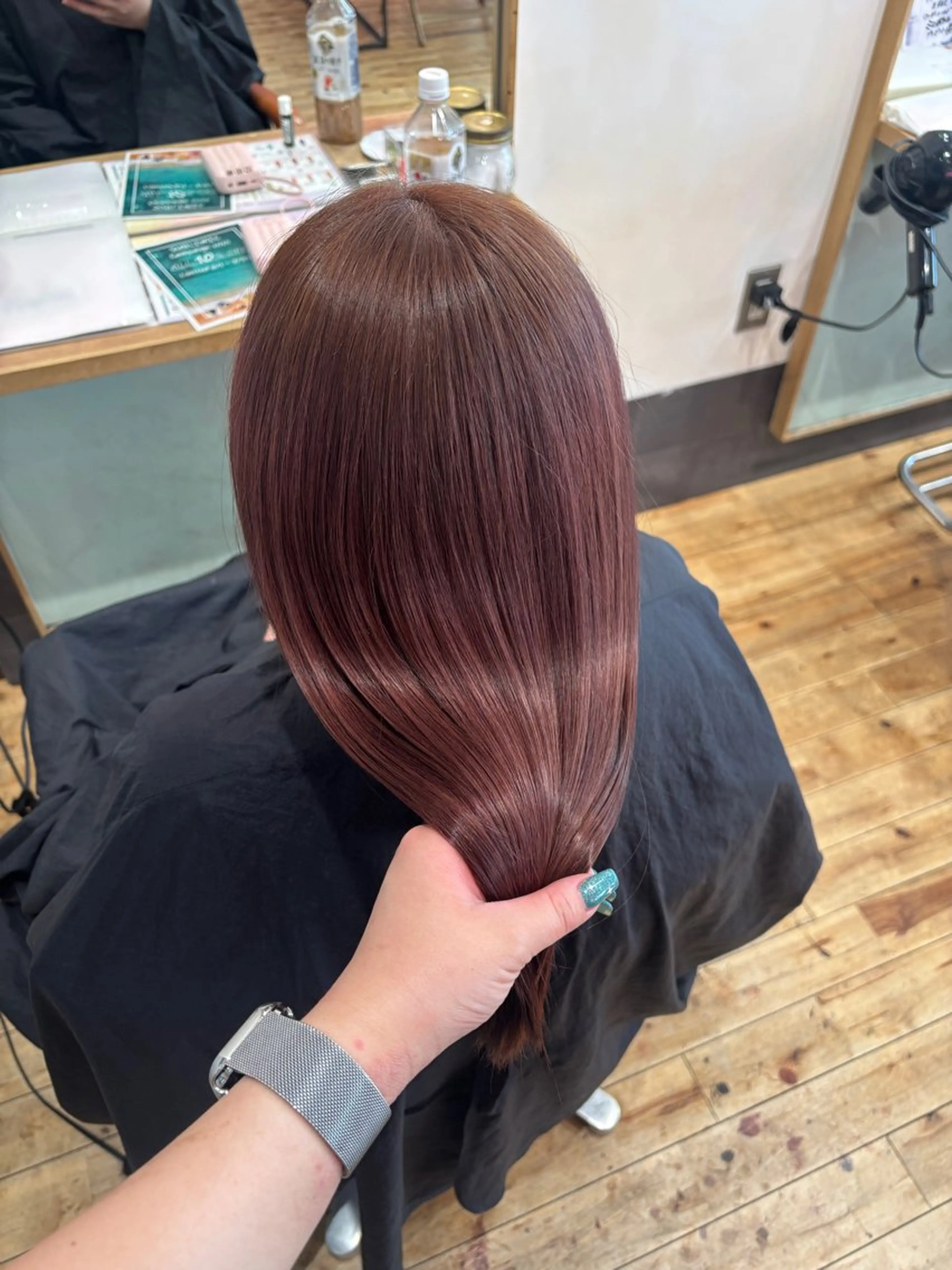 カラー ヘアカラー ️🩵RINKA/ 艶color🩵のヘアスタイル