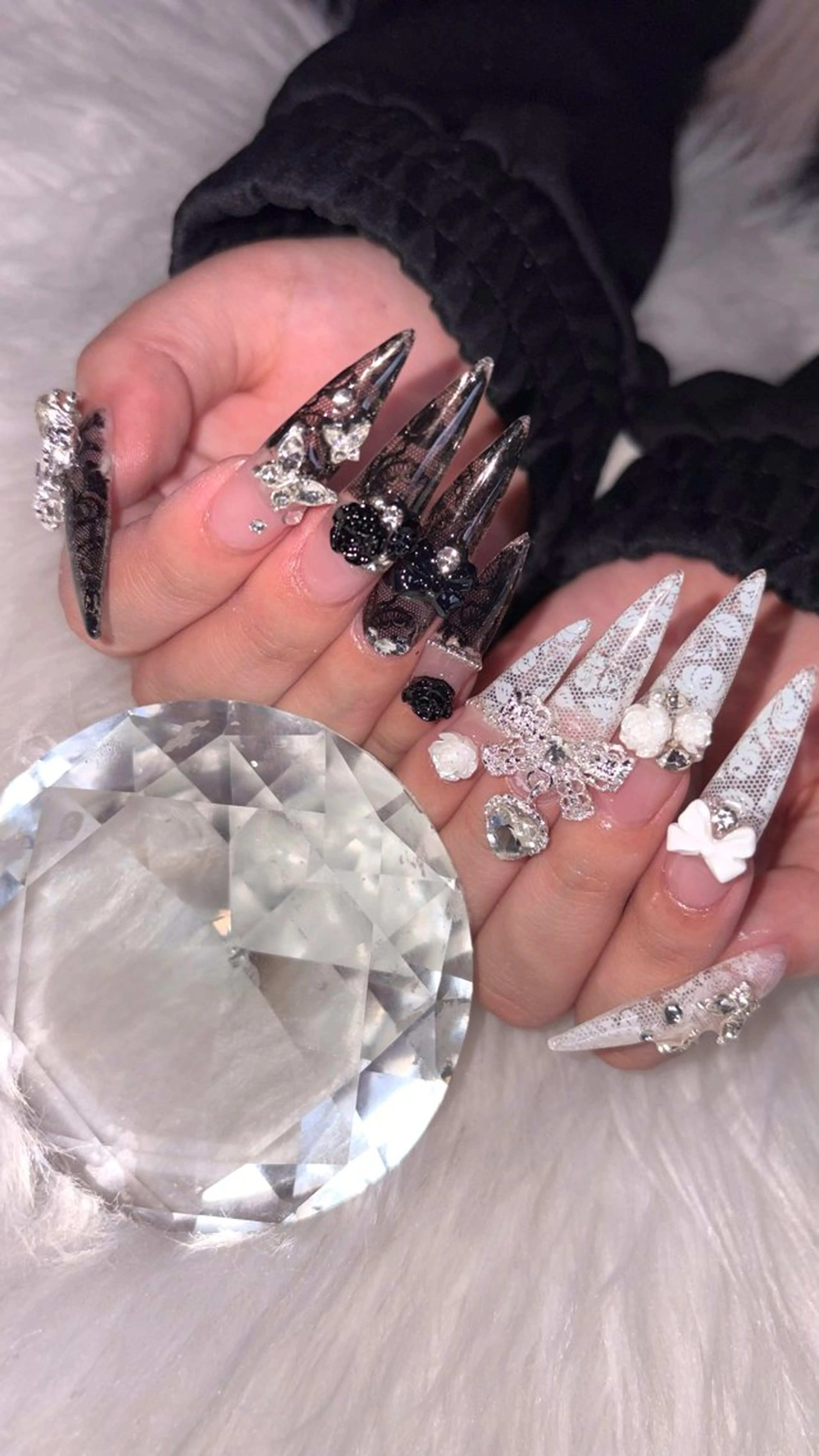 ロング 渡邊 ゆめののネイルデザイン