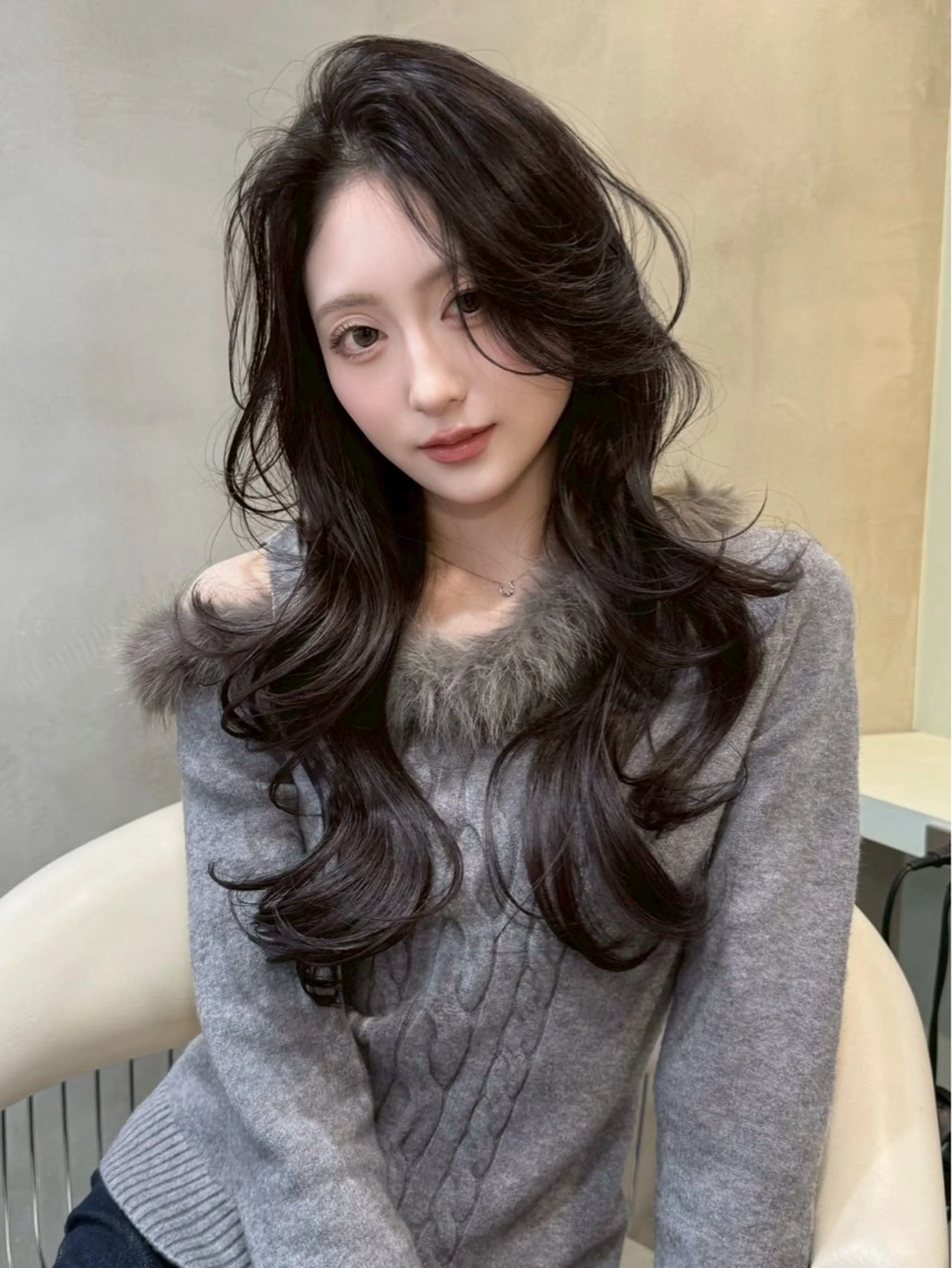 ロング カット トリートメント ヘアセット 大宮｜髪質改善×韓国 レイヤー💎しょうまのヘアスタイル