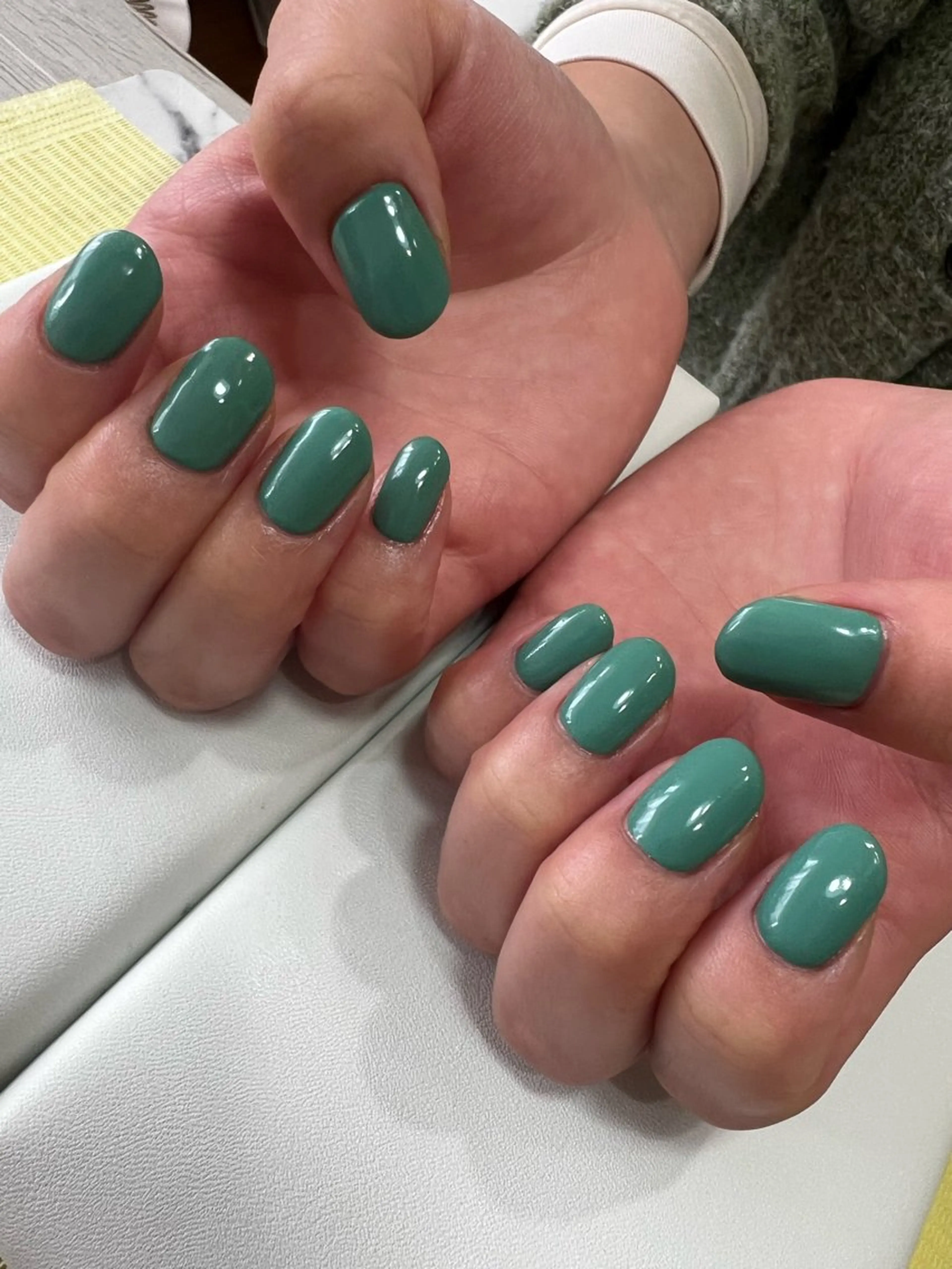 ネイル ワンカラーネイル Luminous ⭐︎のネイルデザイン