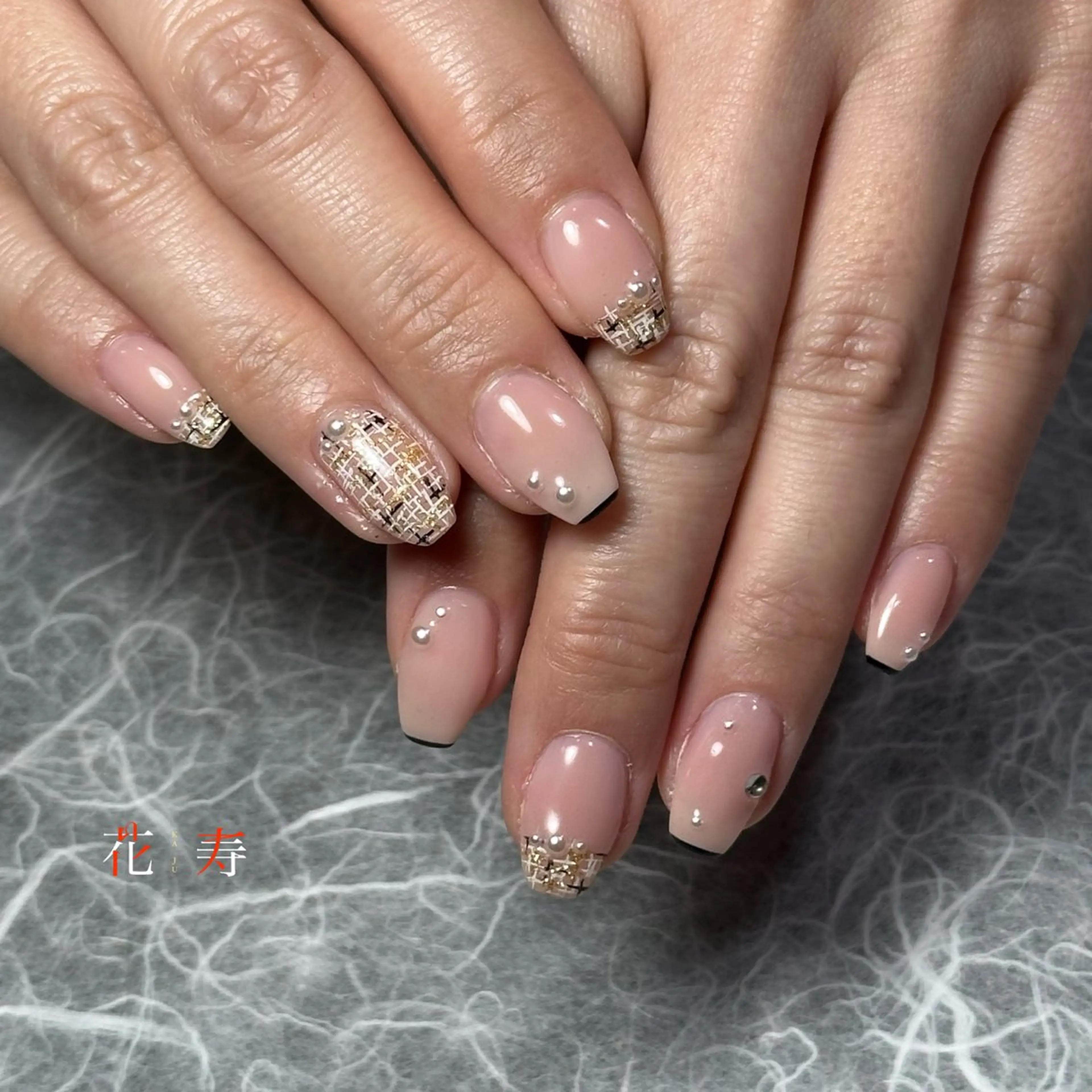 ネイル ハンドネイル 花寿-kaju- s.のネイルデザイン