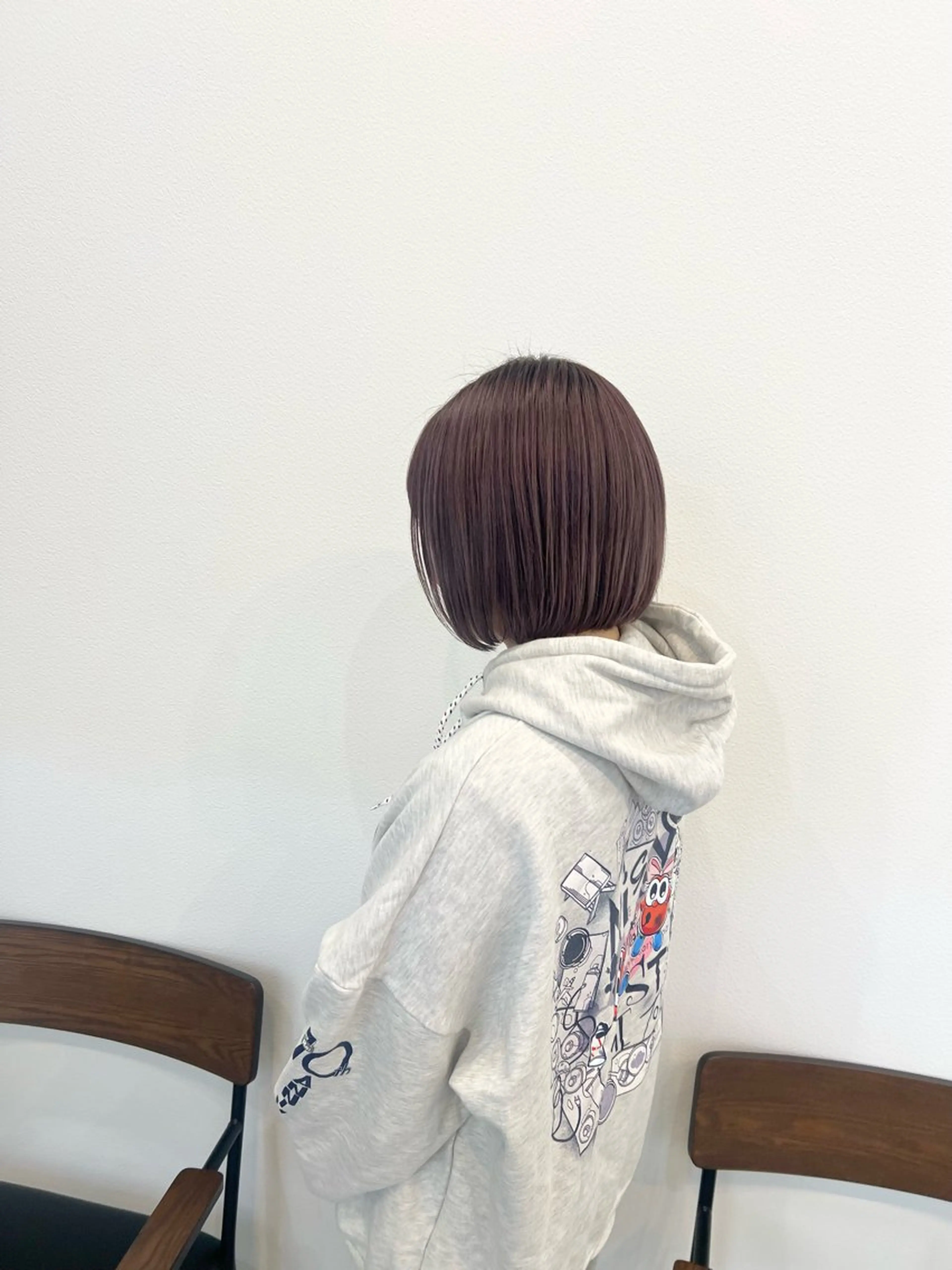 ショート カラー ラベンダーカラー ボブ カット ヘアカラー トリートメント ✨NOMAD印西✨ 黒川勇輝のヘアスタイル