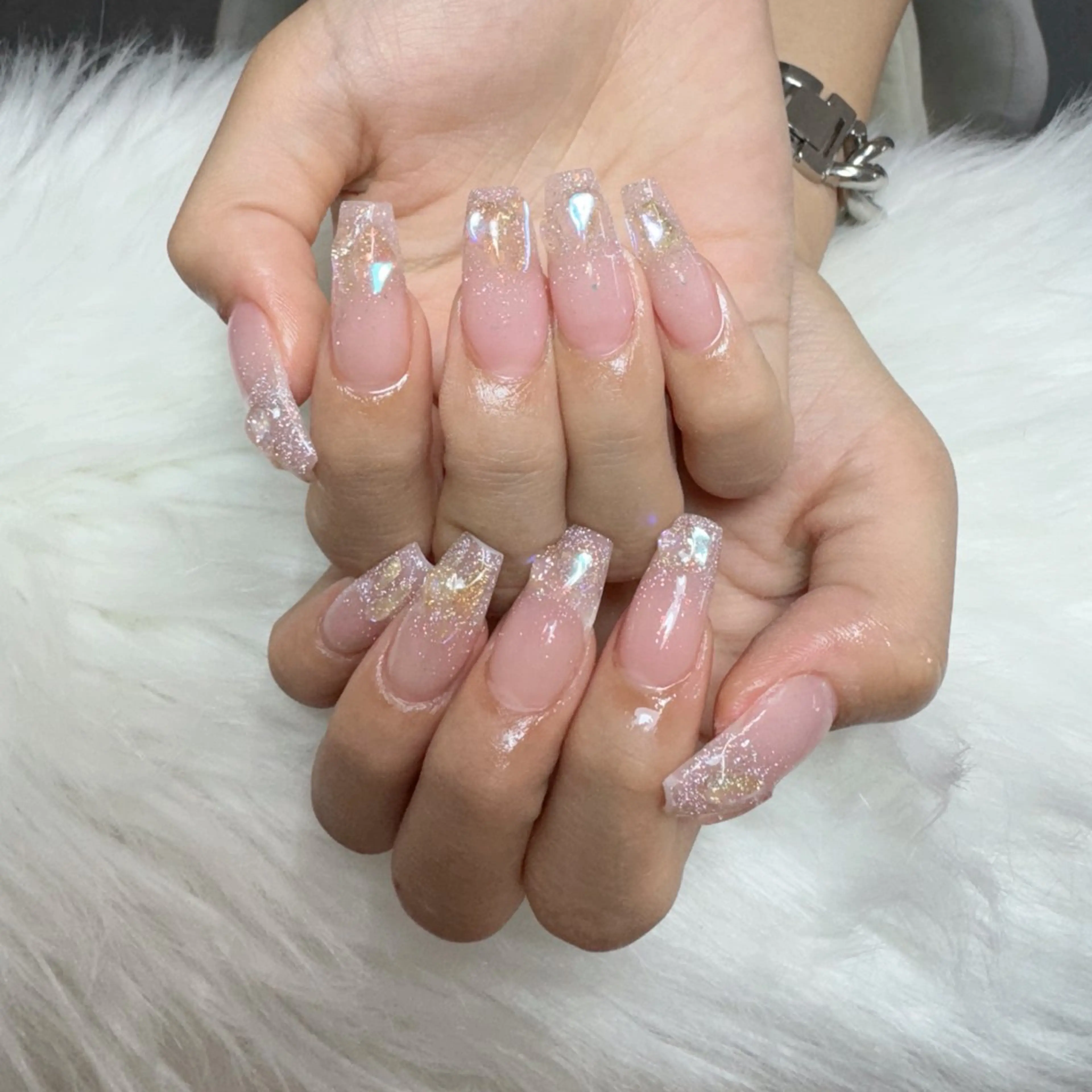 ネイル ハンドネイル 🎀nana🫧 ワンホンネイル🎀のネイルデザイン