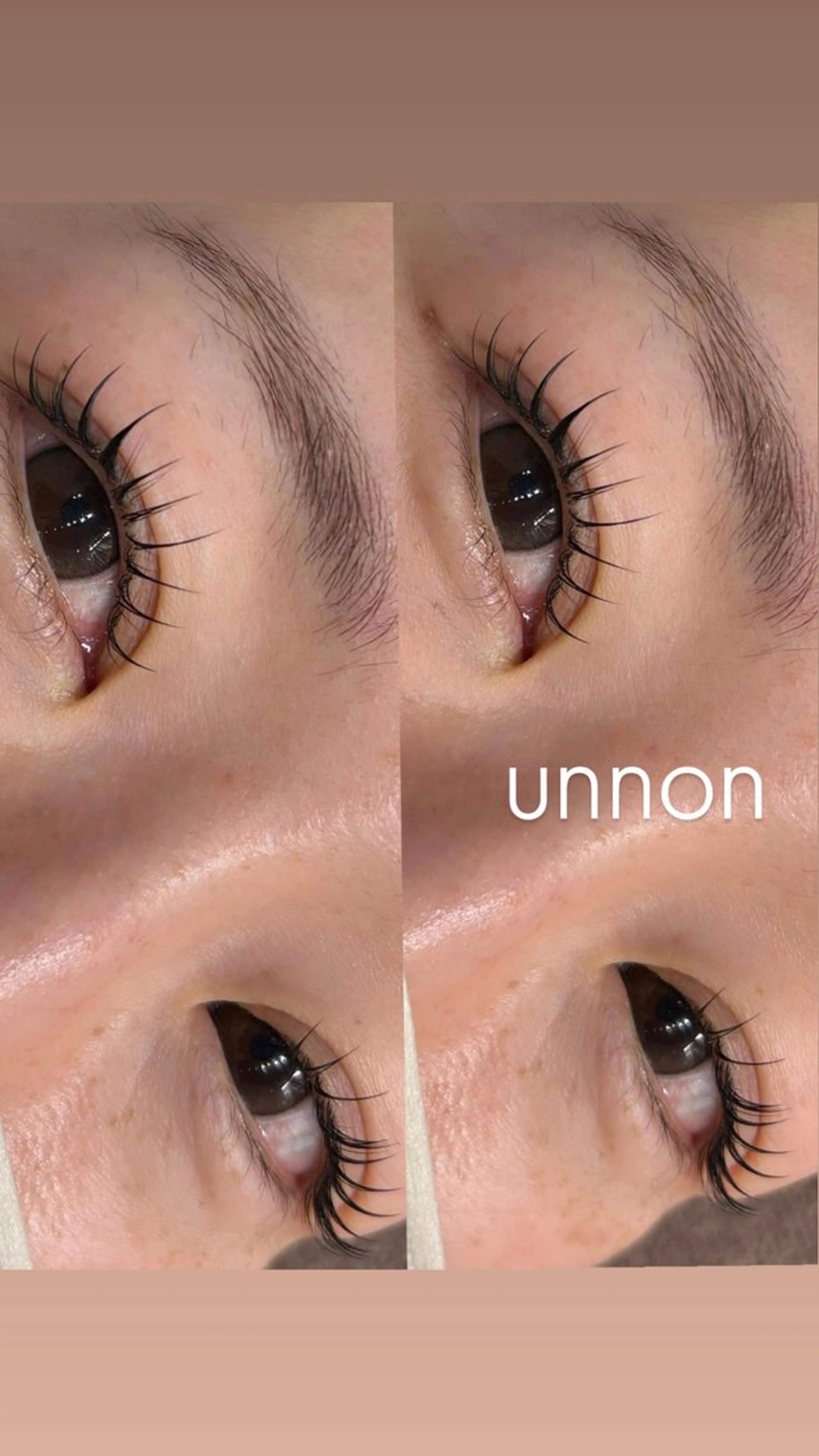 マツエク・マツパ unnon 竹下のマツエク・マツパデザイン