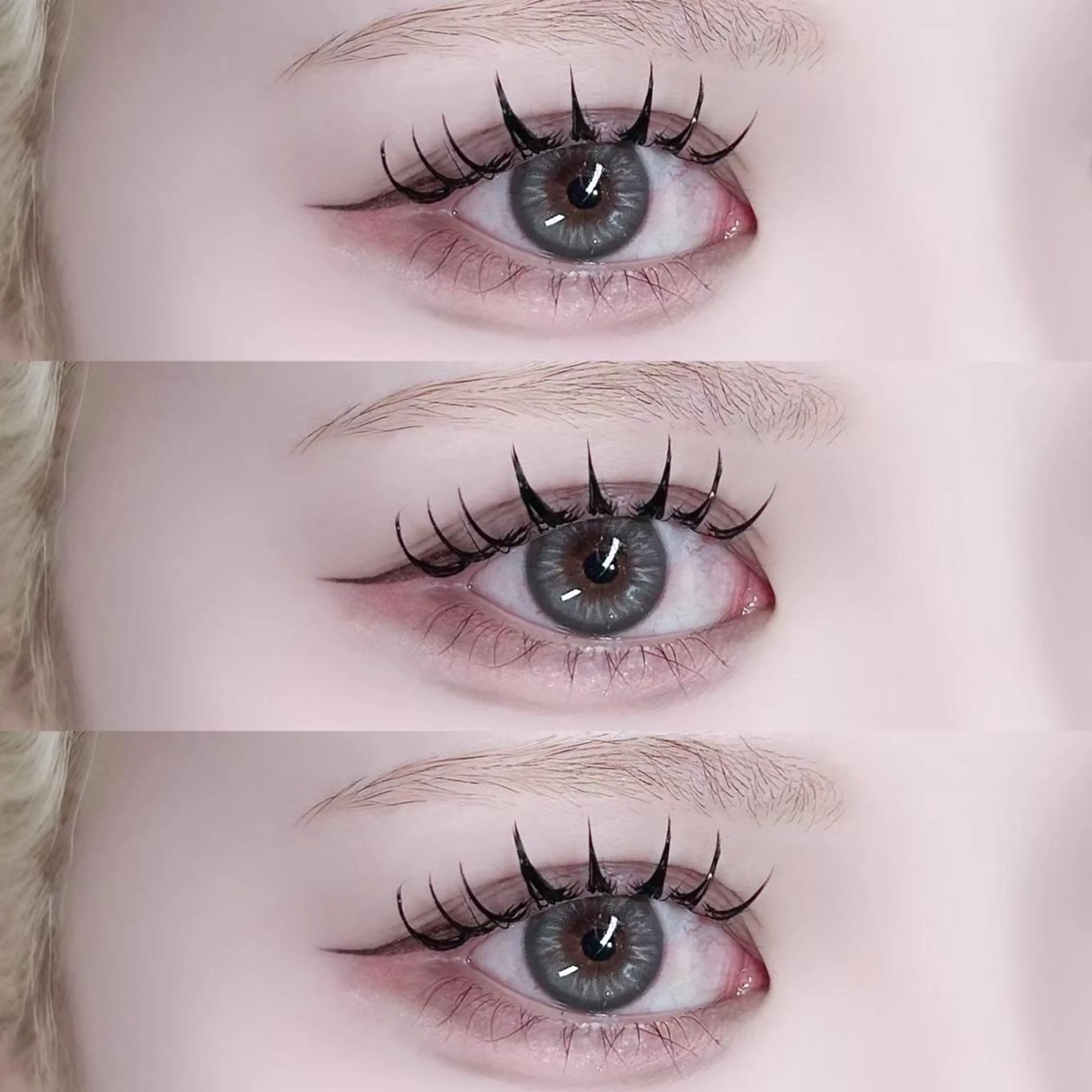 マツエク・マツパ バインドロック 束感まつ毛 フラットラッシュ 韓国風マツエク パリジェンヌラッシュリフト mizuki/束感 まつエク/似合わせ眉のマツエク・マツパデザイン