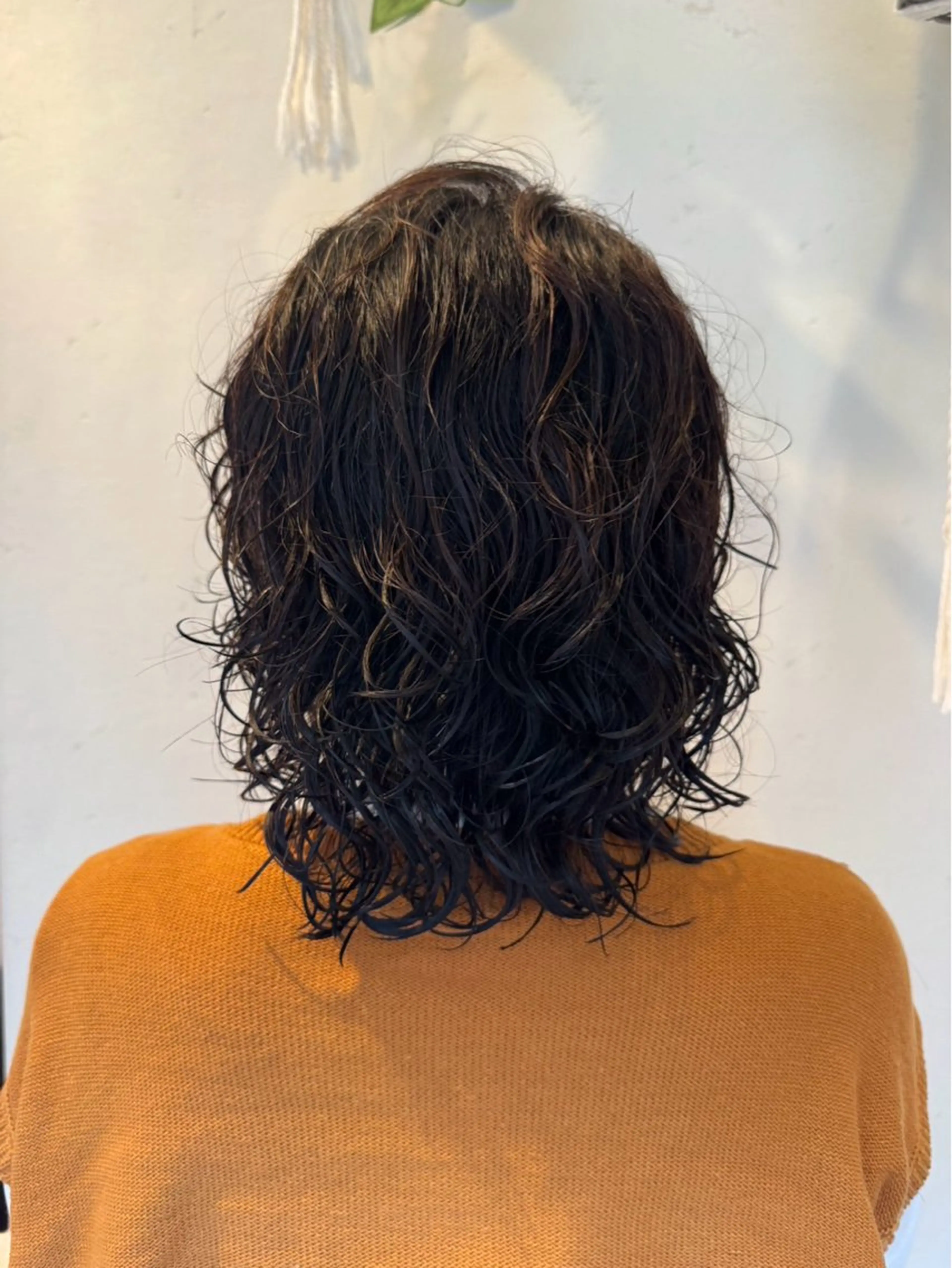 ミディアム パーマ カット パーマ トリートメント デビューモデル募集 曳舟FUKUDAのヘアスタイル