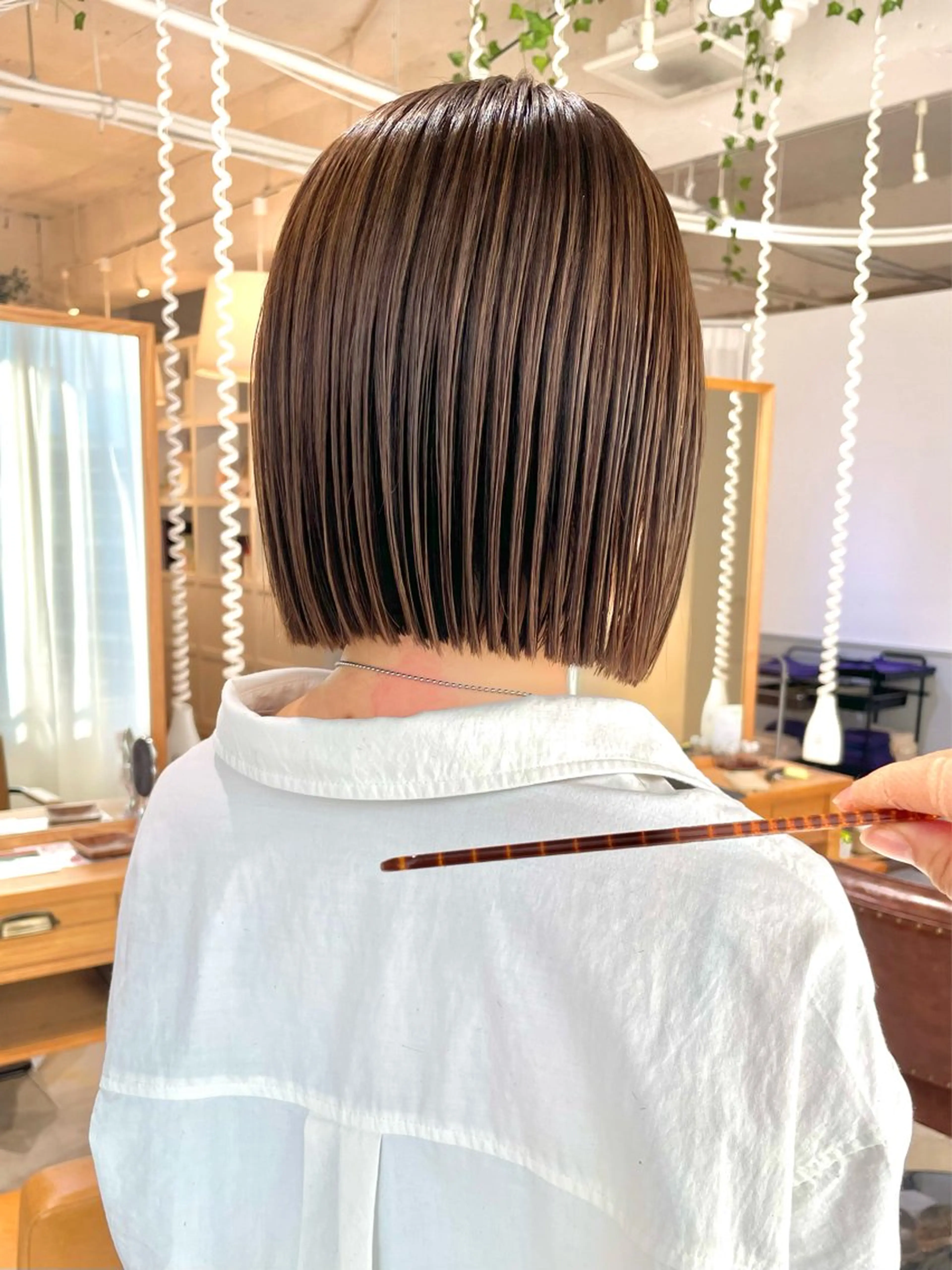 ショート カラー カット ヘアカラー トリートメント salowin梅田茶屋町north所属・くがれいじ 梅田/ショート/ボブのヘアスタイル