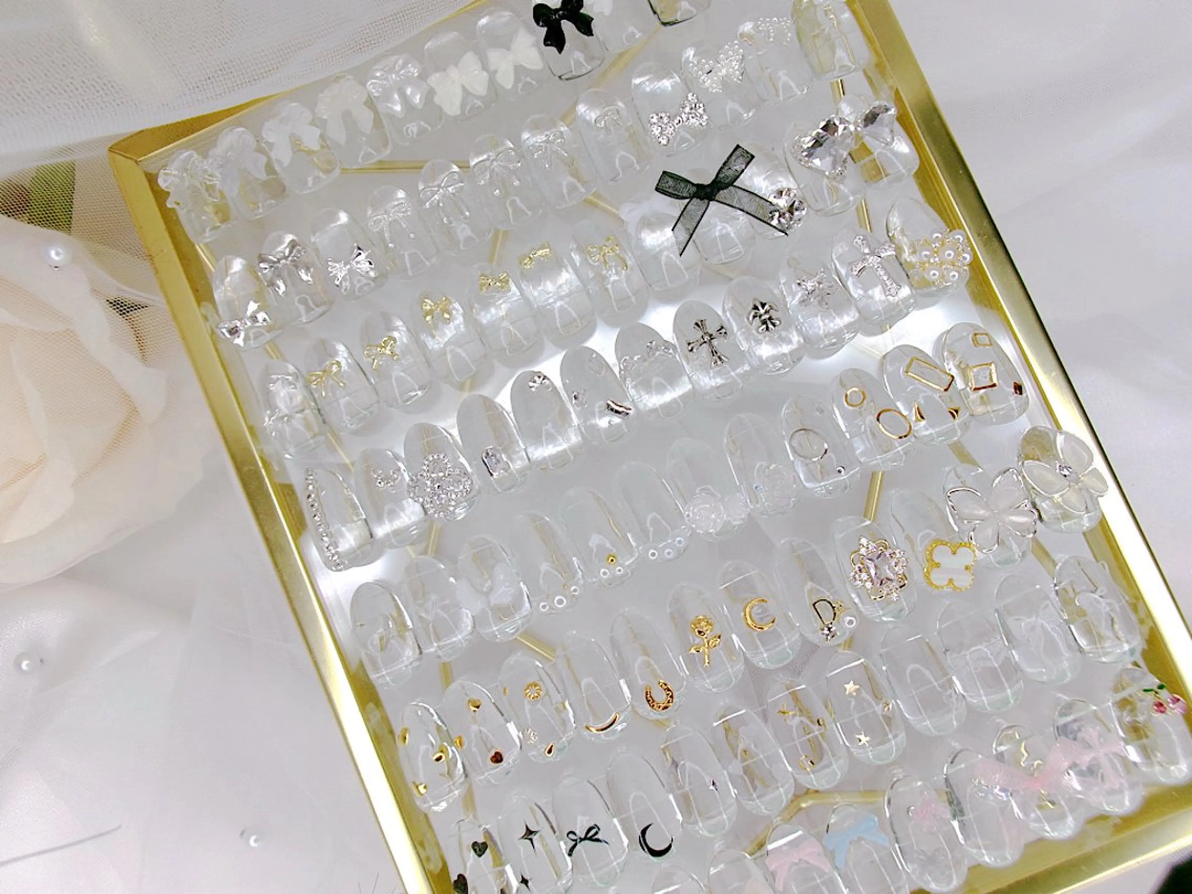 【口コミ割】韓国/ワンホンネイル♪パーツつけ放題120分(オフ有り)の写真