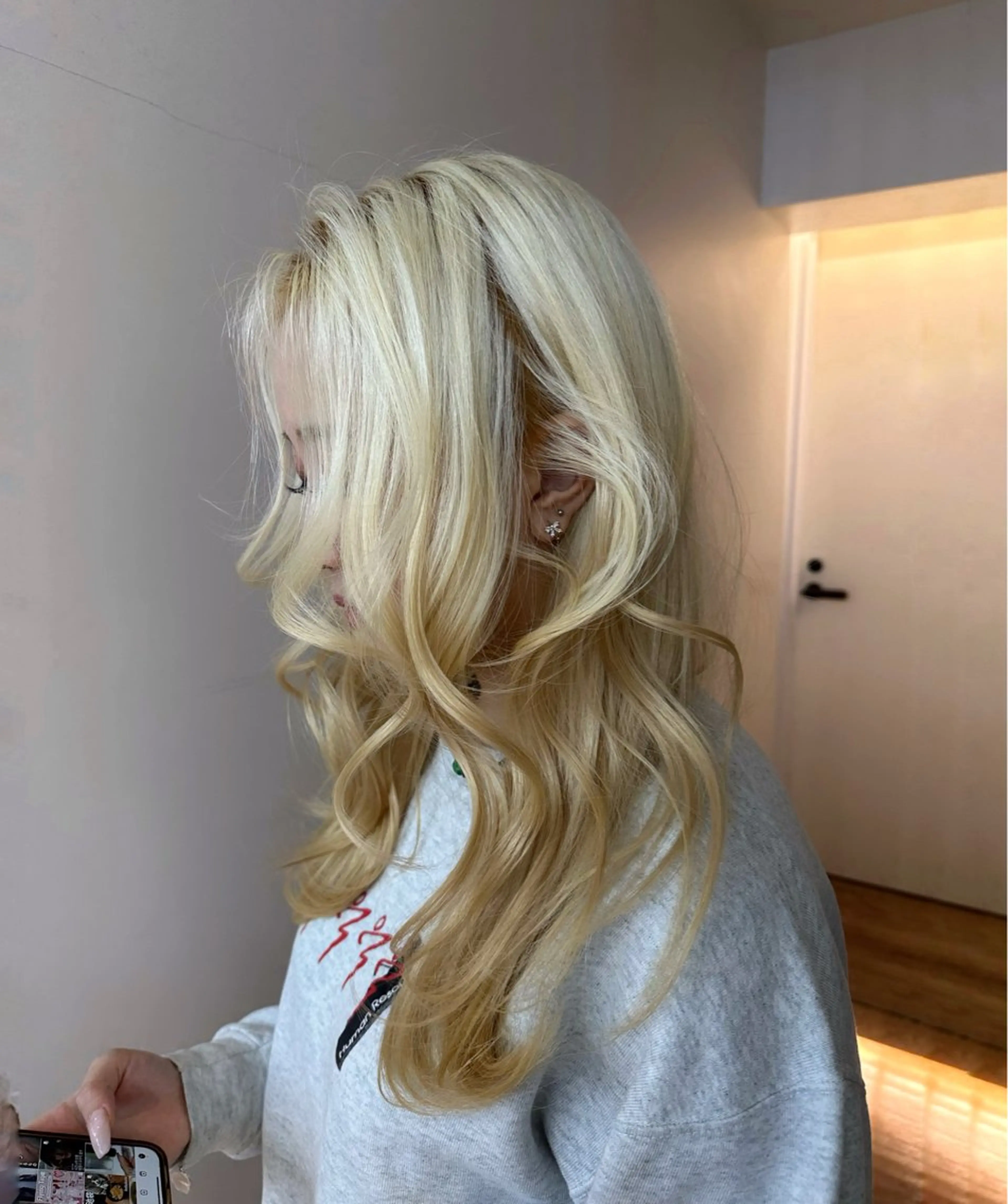 カラー ヘアカラー ハイトーン特化 pepe🎀のヘアスタイル