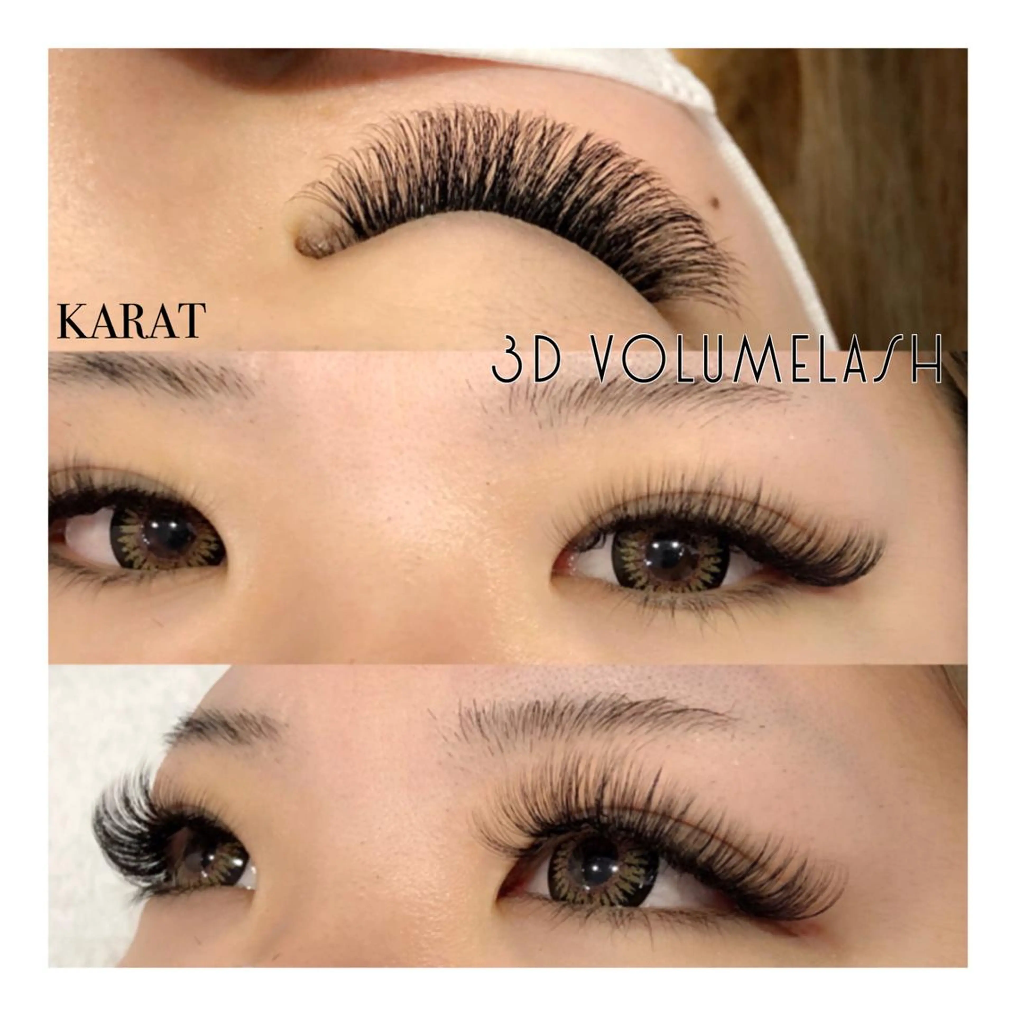 マツエク・マツパ Dカール マツエク ★KAEDE★伊勢崎 【KARAT】のマツエク・マツパデザイン