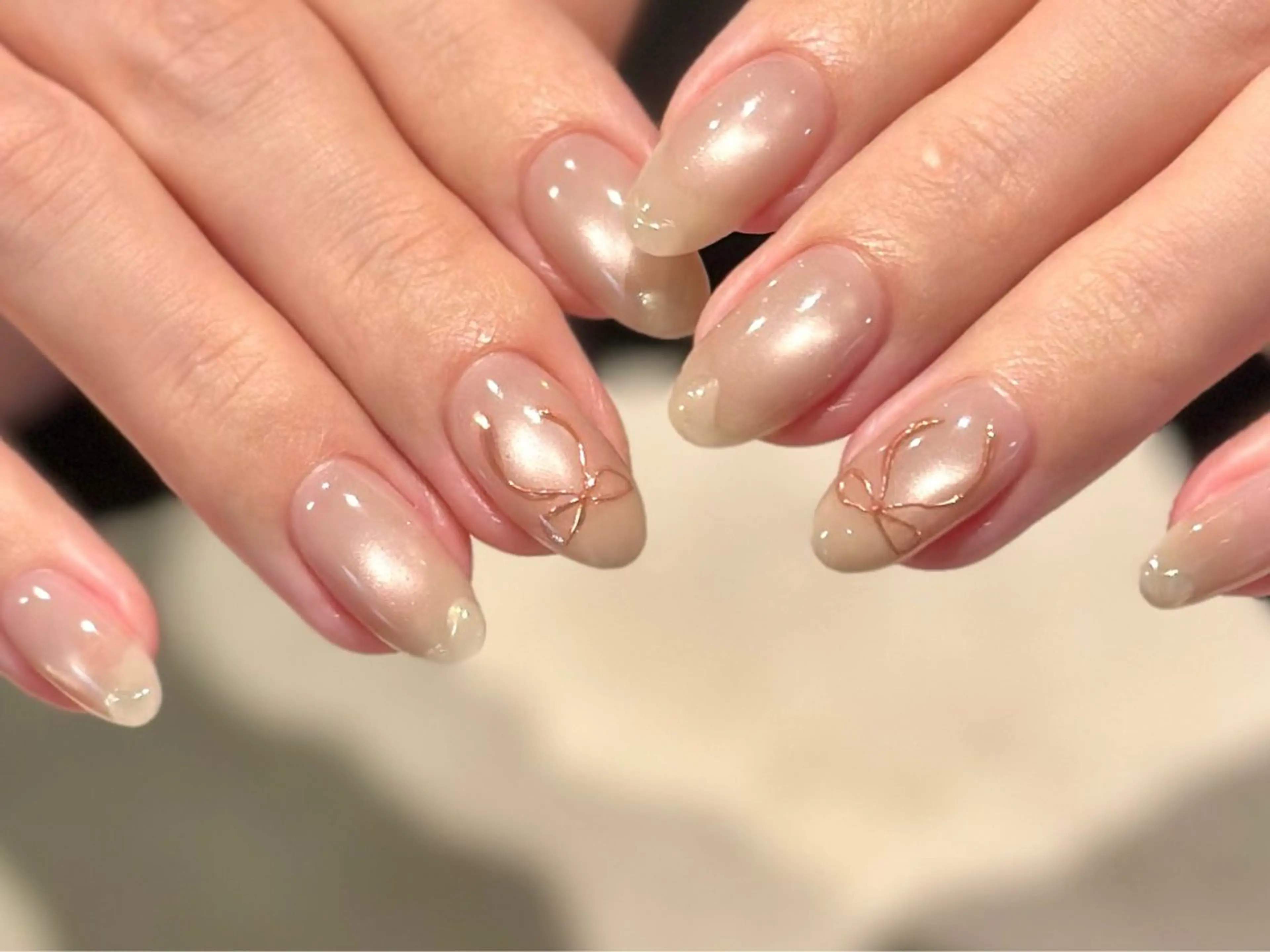 ネイル ニュアンスネイル ハンドネイル aoi .のネイルデザイン