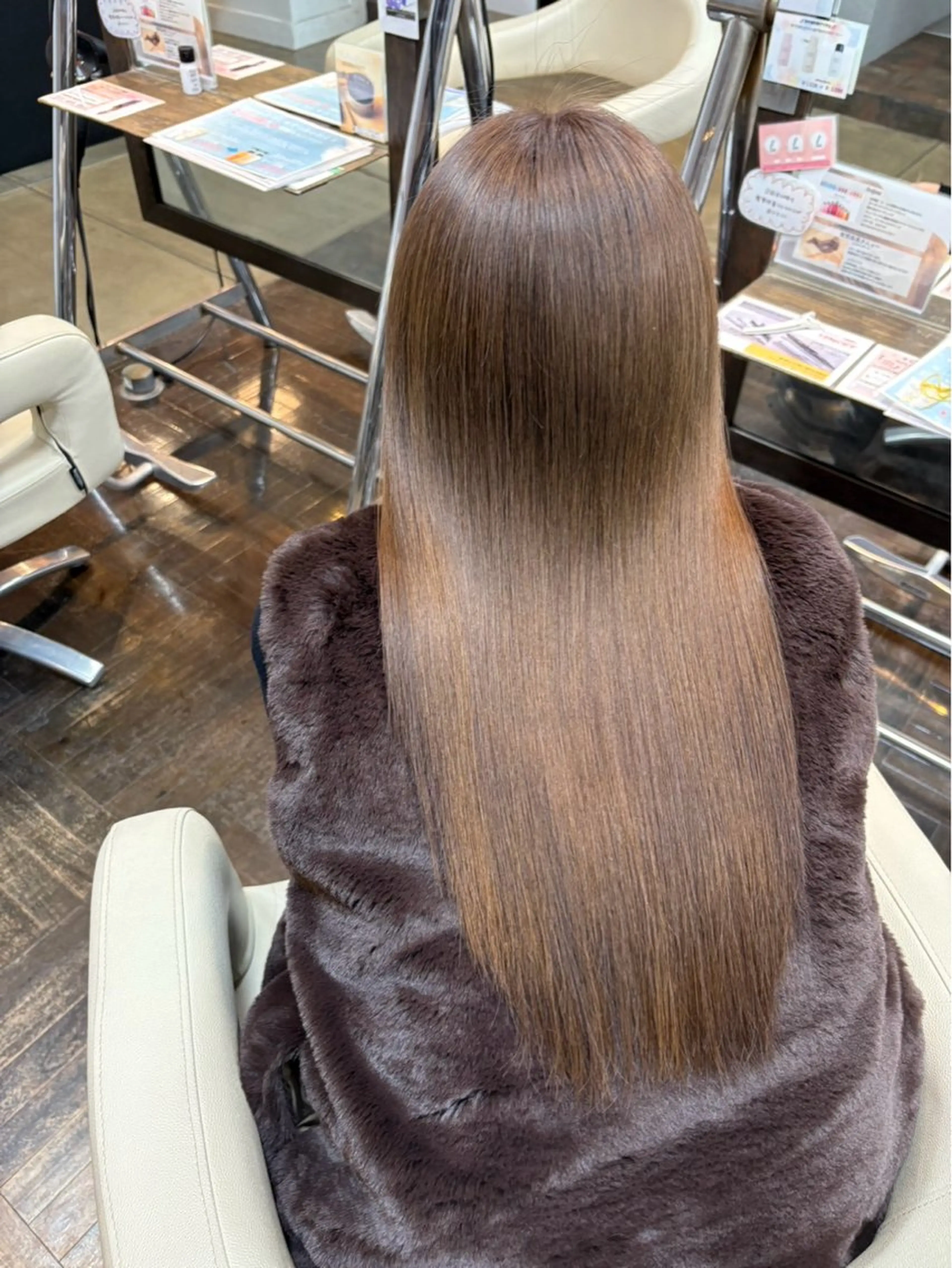 ロング カット ヘアカラー <髪質改善>河野 🍑AVANCE.のヘアスタイル