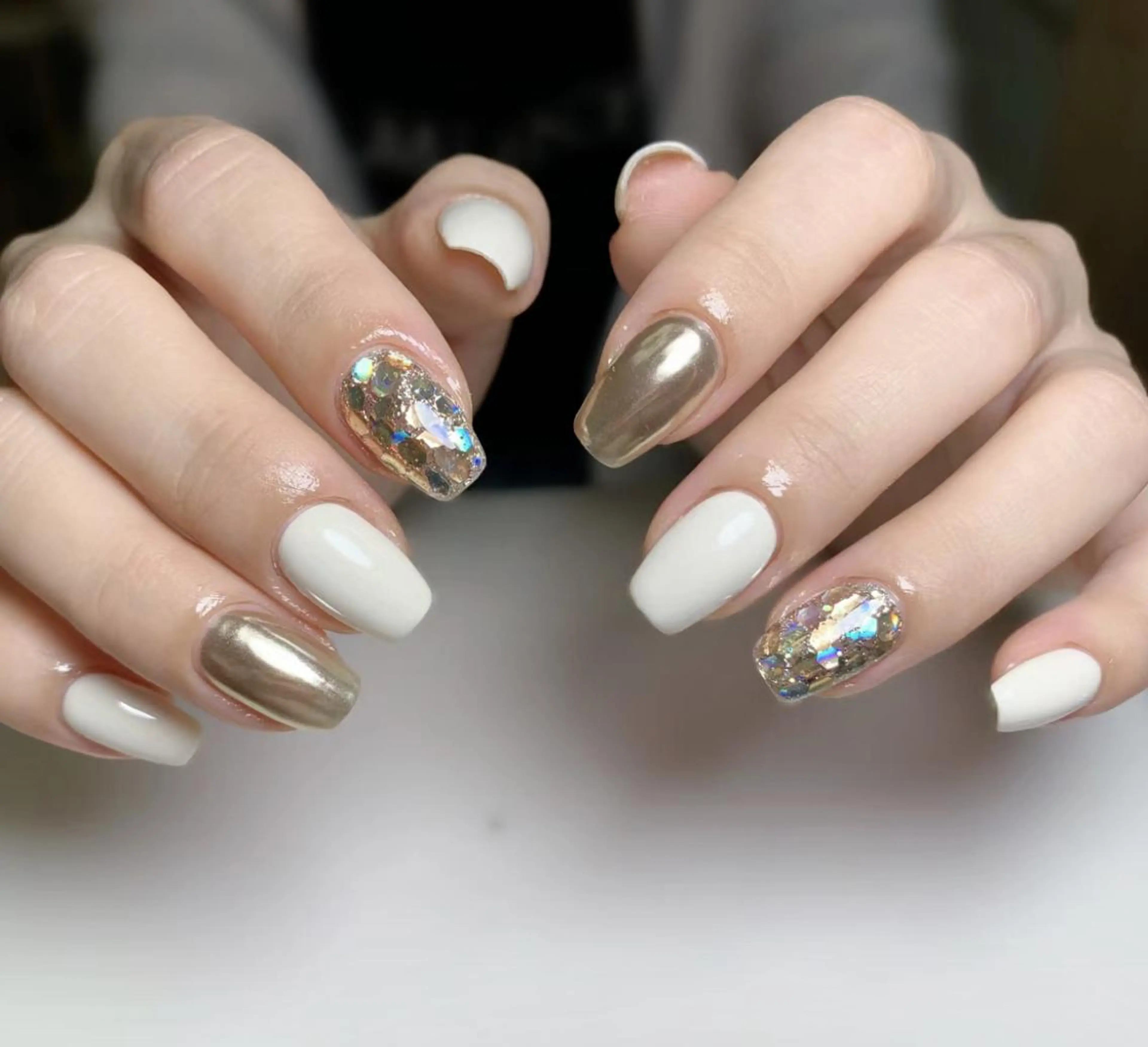 ネイル シンプルネイル Queens momoのネイルデザイン