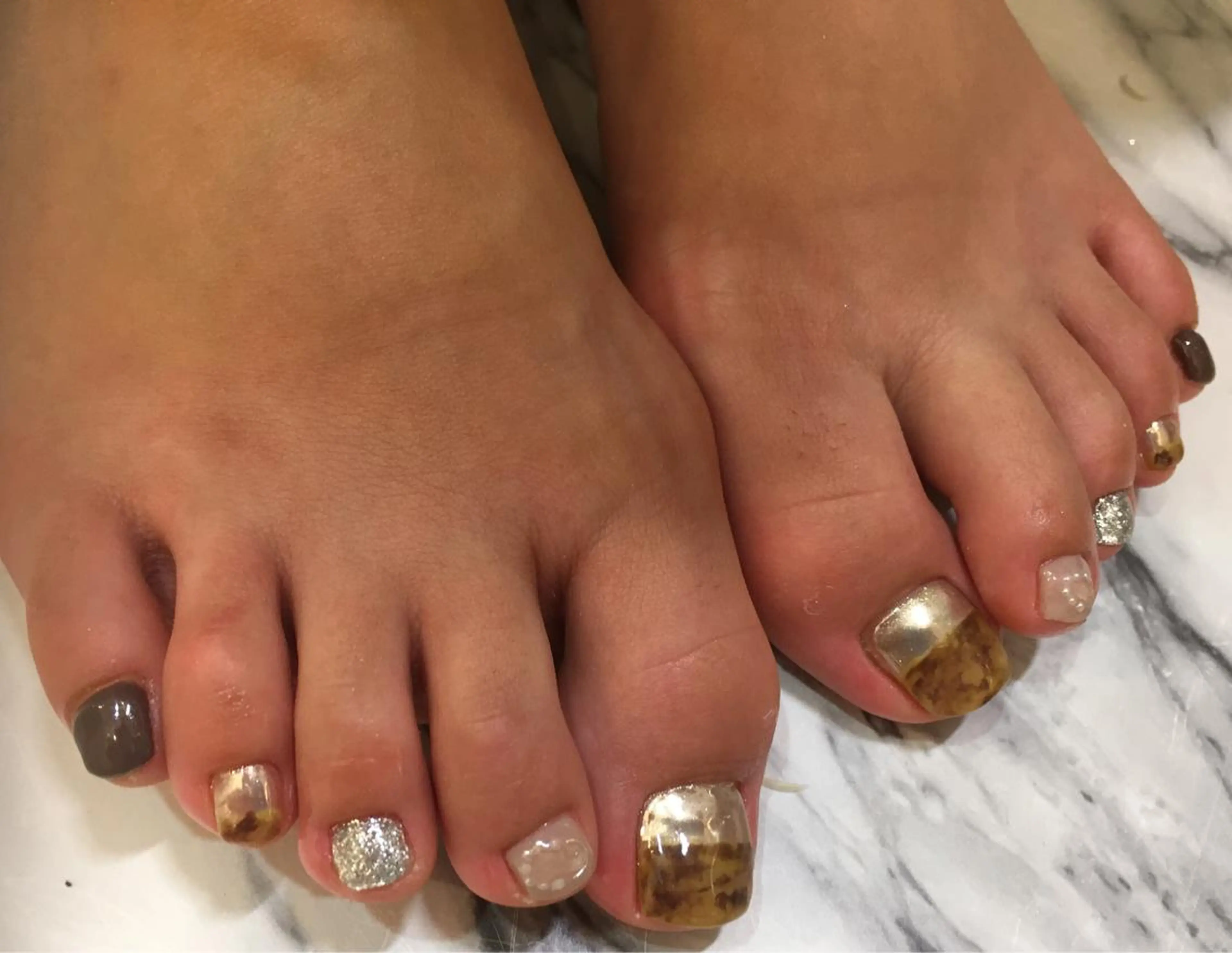 ネイル べっ甲ネイル CIEL ☺︎のネイルデザイン