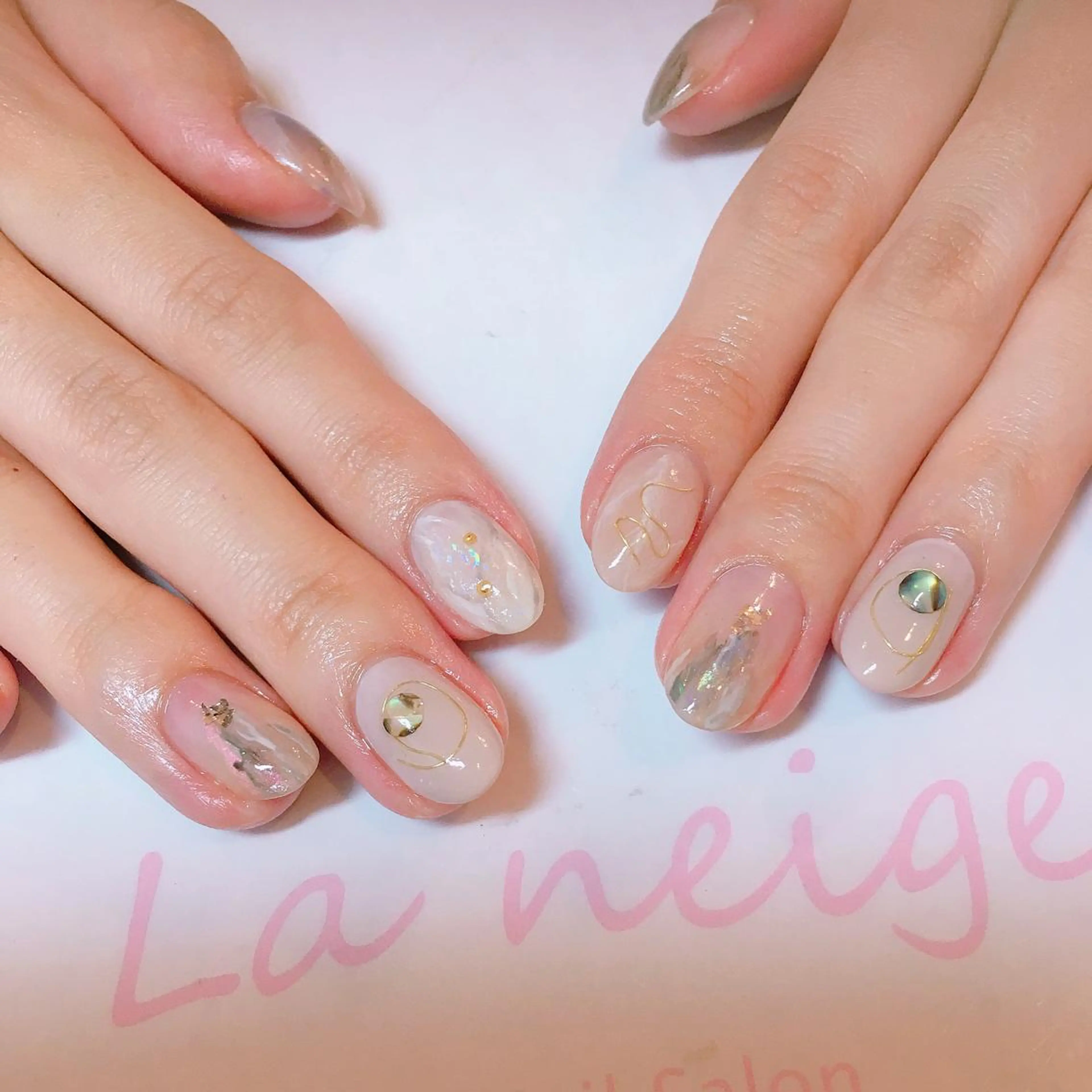 ネイル La neige* yuki 🐩🌙のネイルデザイン