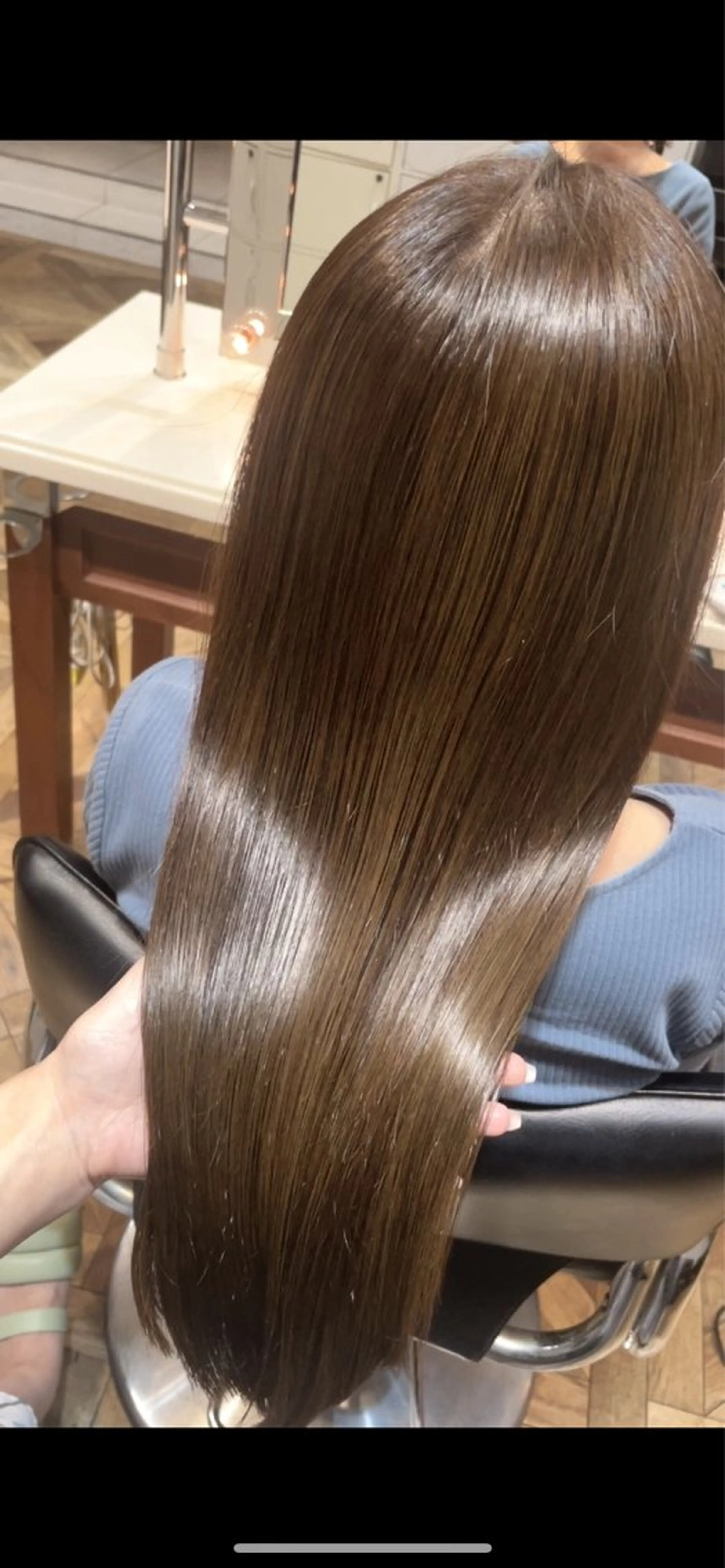 ロング カラー ベージュカラー ブリーチ 透明感カラー ブリーチなしカラー カット ヘアカラー トリートメント BEBE所属・ご新規様限定 透明感カラーKANAのヘアスタイル