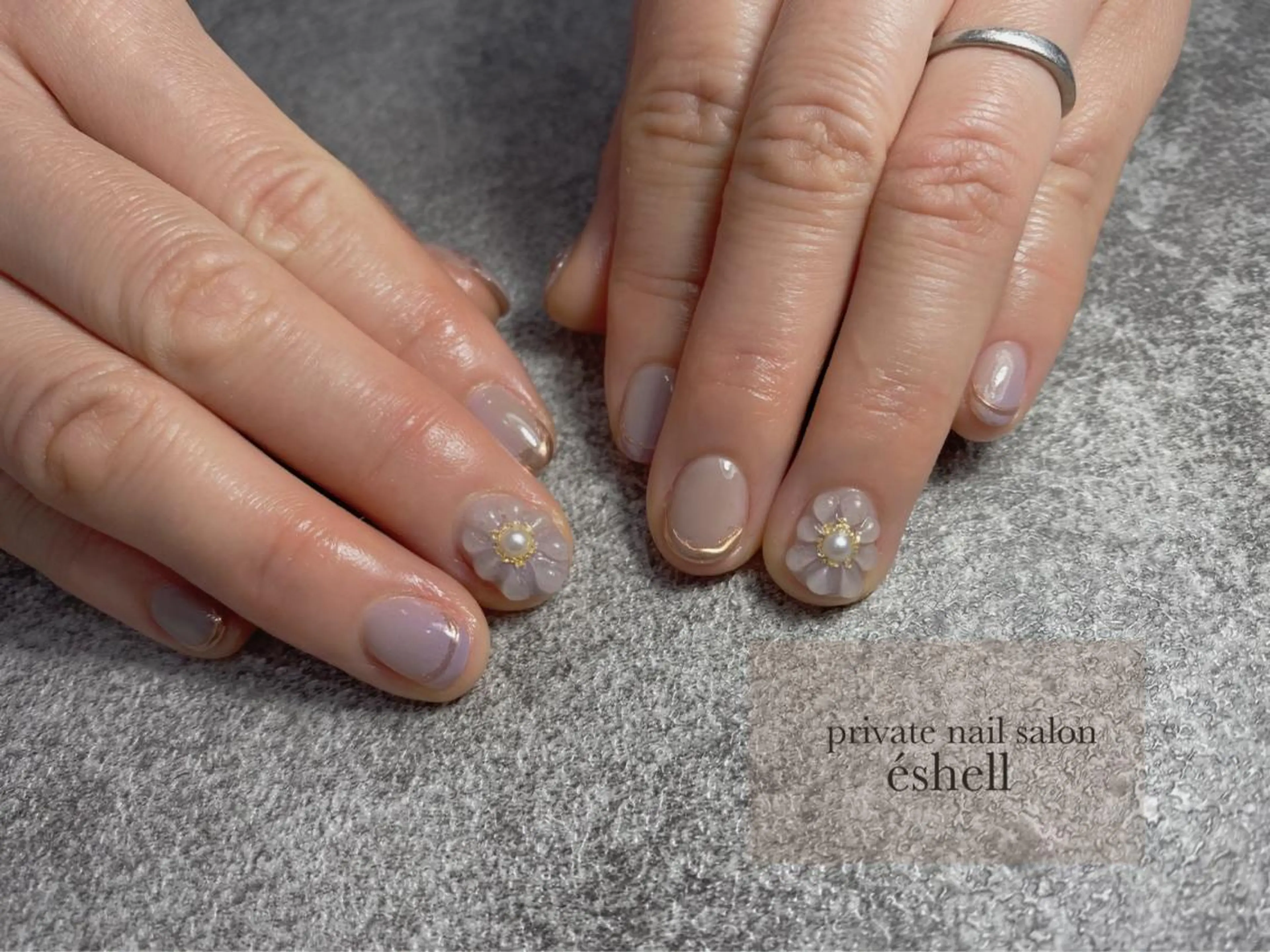 ネイル ハンドネイル nail salon éshellのネイルデザイン