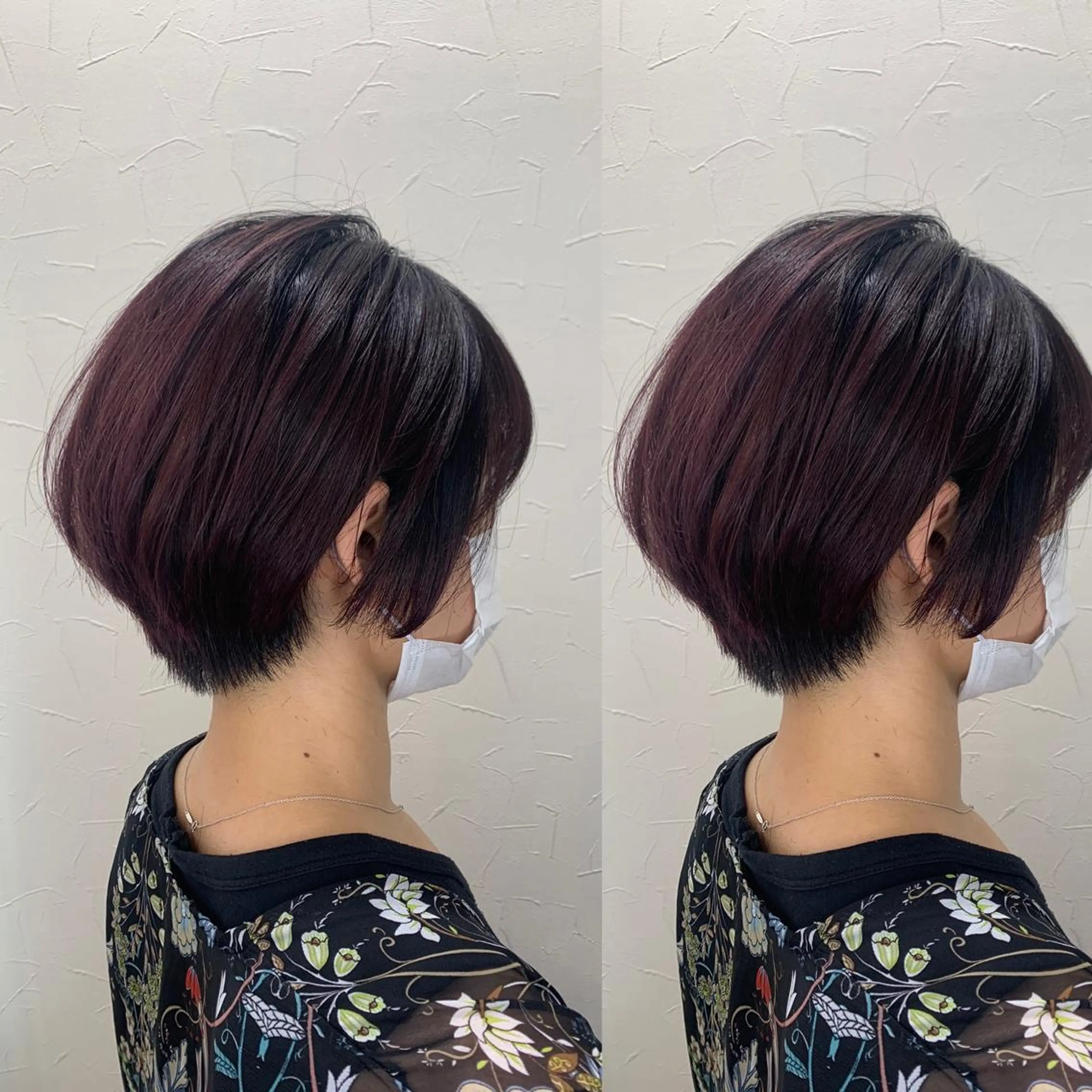 ショート ボブ カット ヘアカラー トリートメント お悩み、似合わせ提案 将真のヘアスタイル