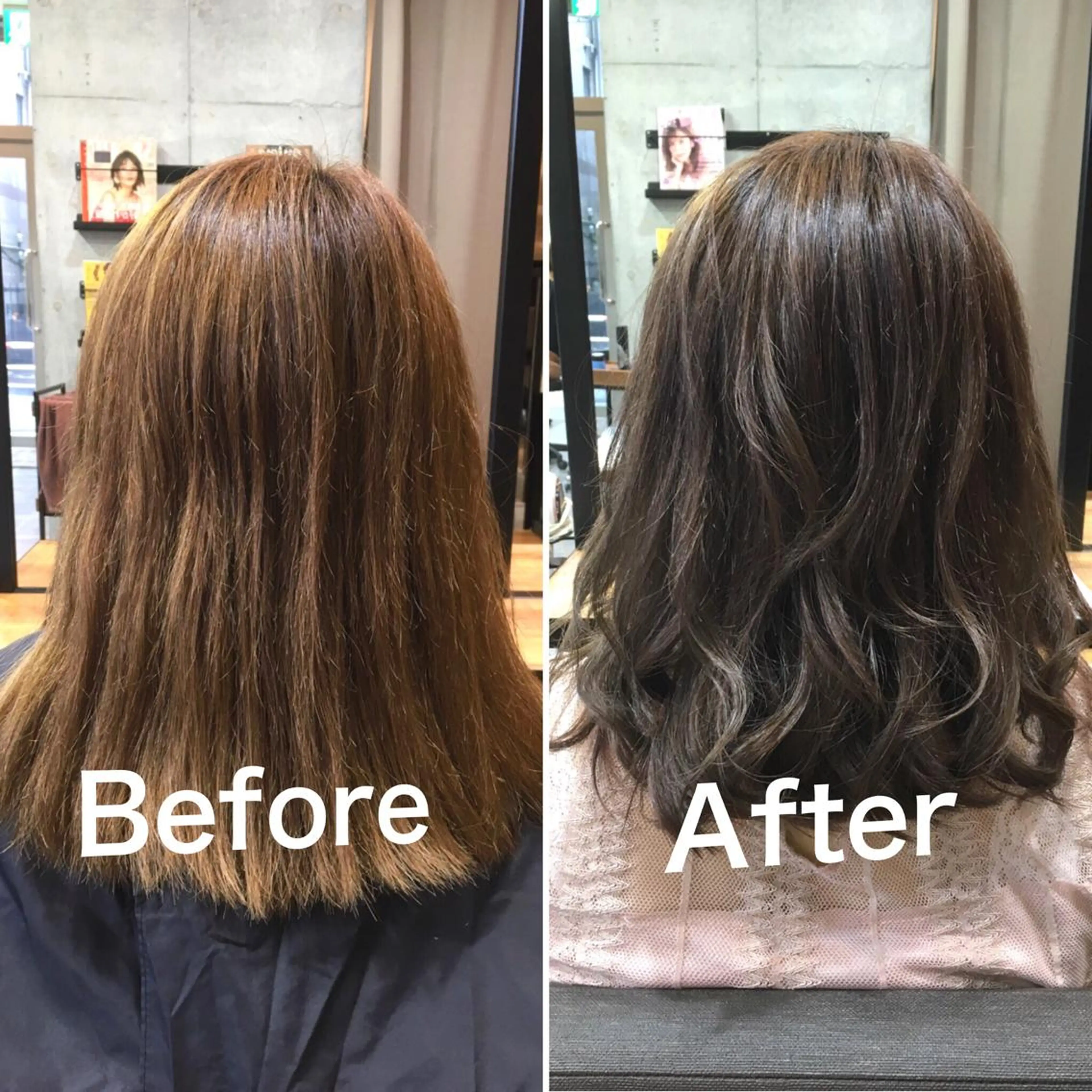 カラー カット トリートメント 佐瀬竜矢PRIMAL /portのヘアスタイル