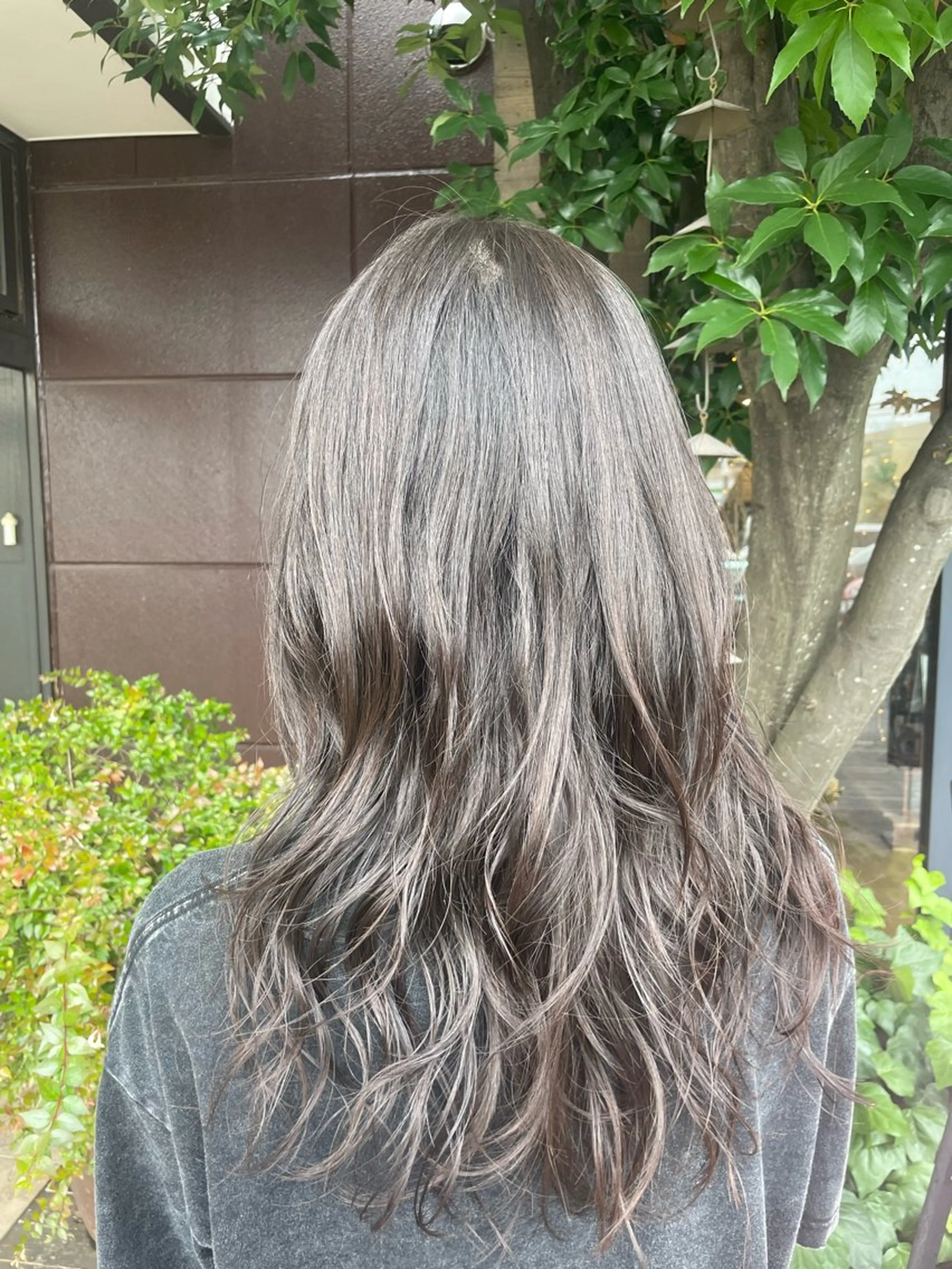 ロング パーマ 梨子🐣艶カラー🌈 ダメージレス💖のヘアスタイル