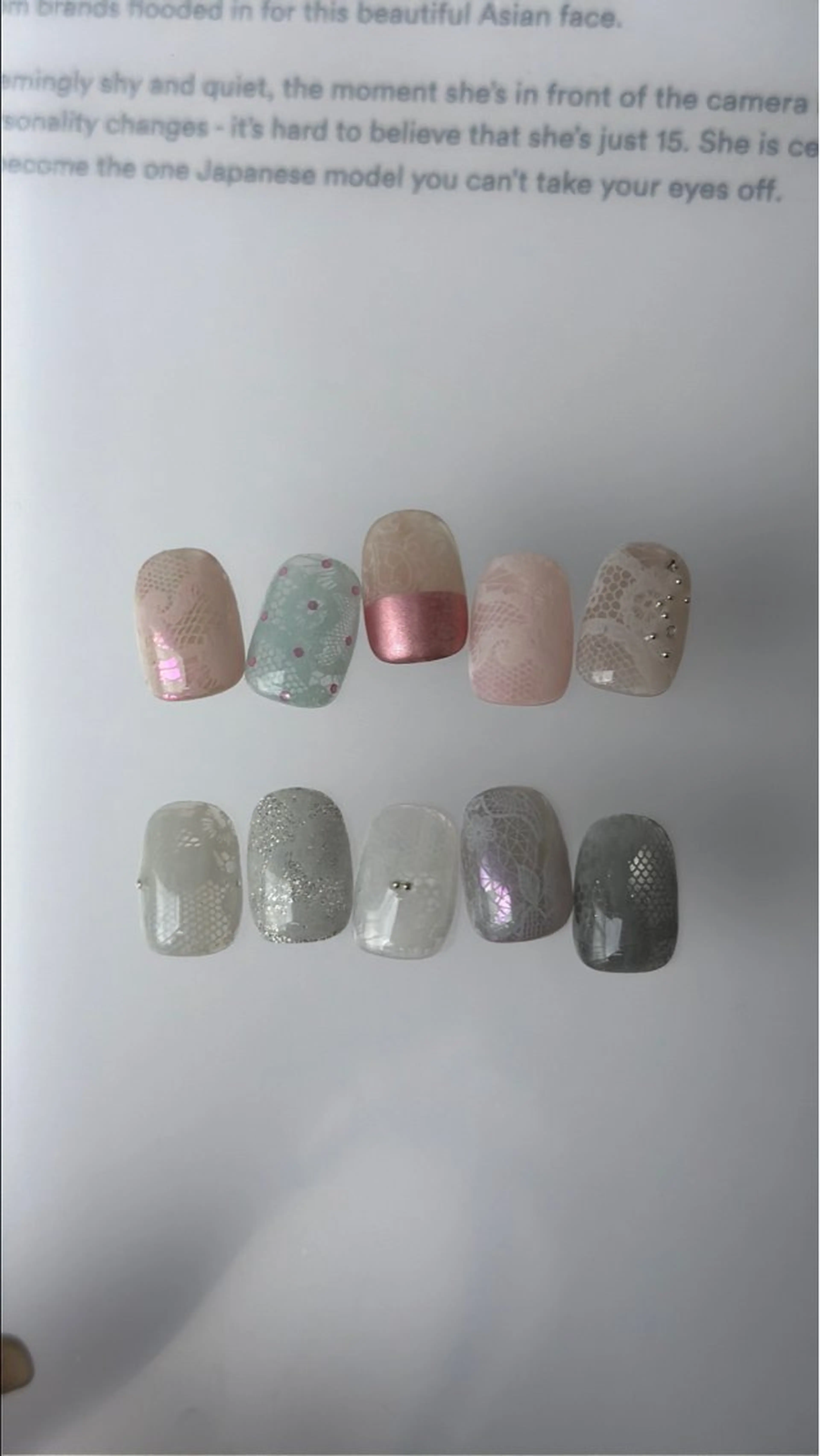 ネイル Manon Nailistのネイルデザイン