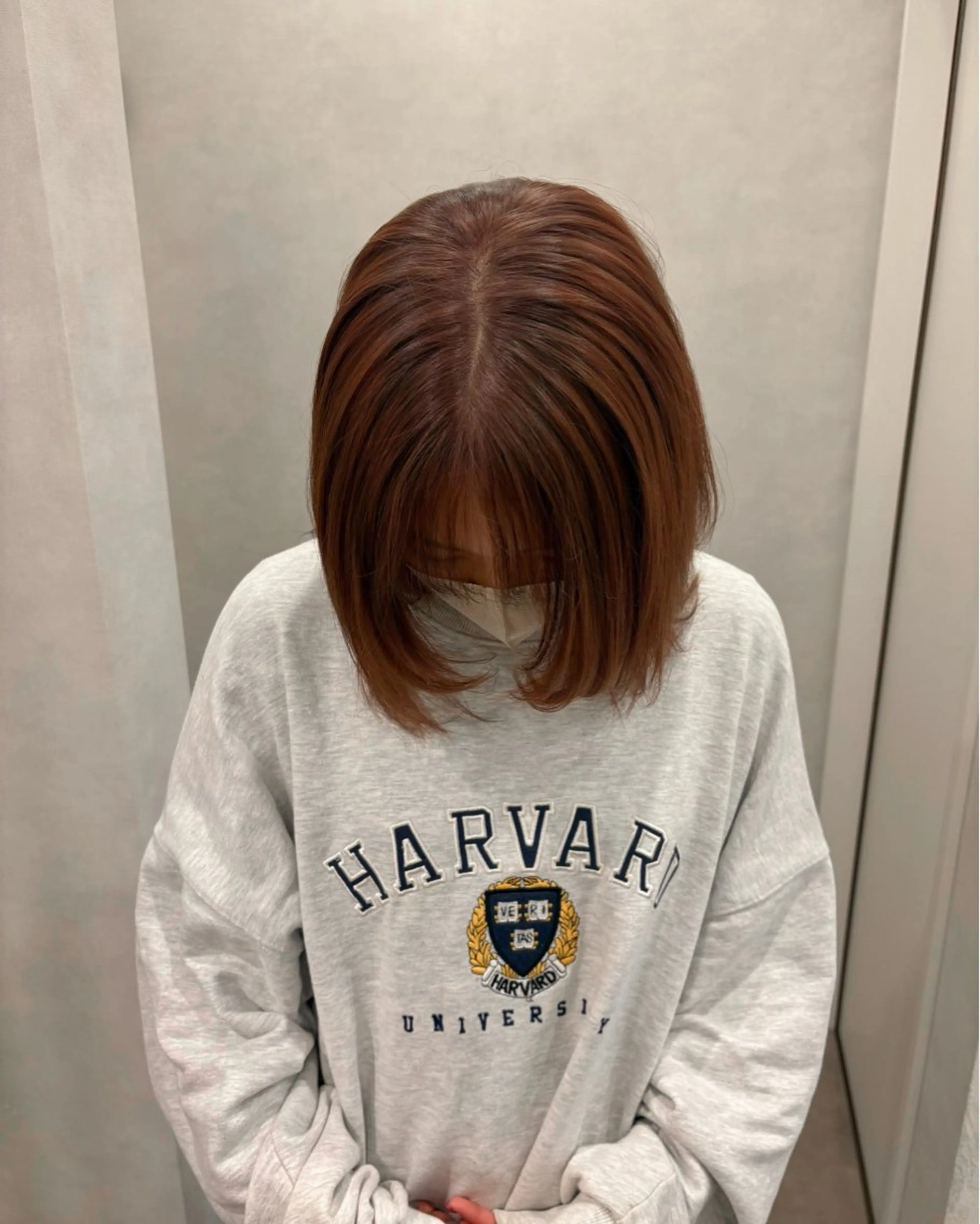 ブリーチリタッチオンカラー+トリートメント🧁⋆˚⟡.• 【平日限定17:00​〜​】の写真