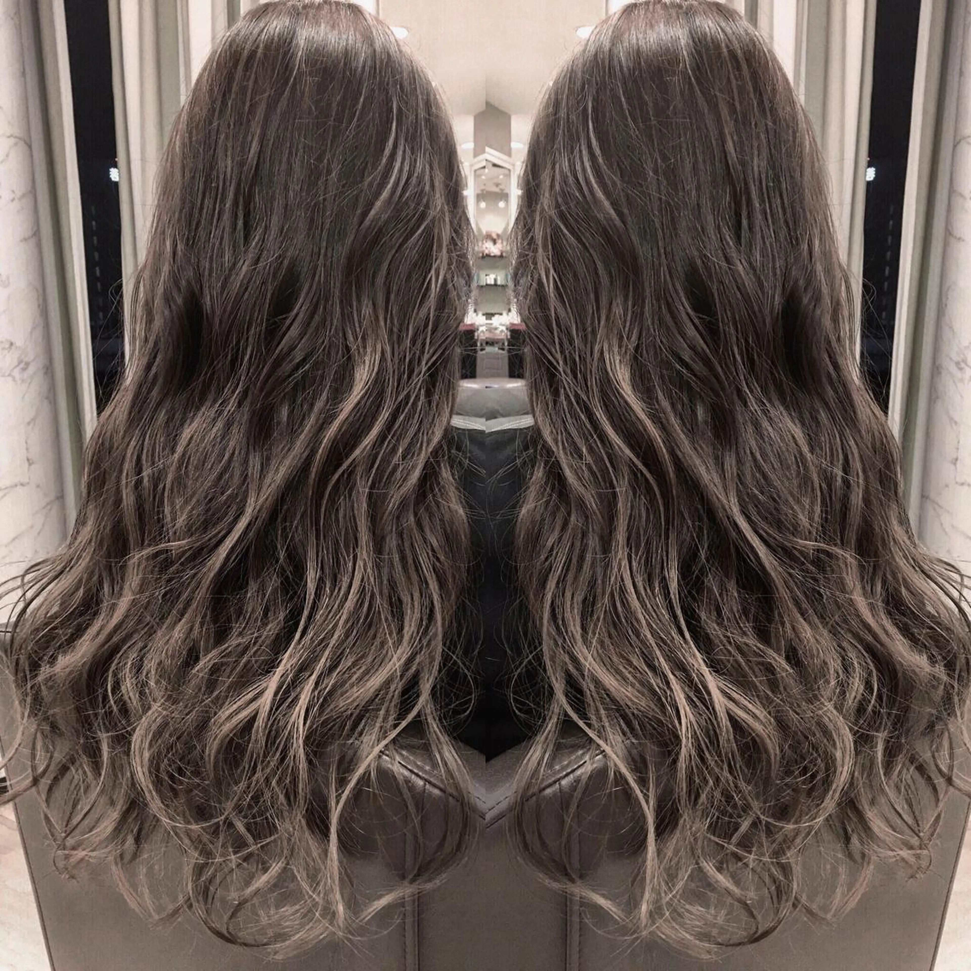 ロング box  mico. mutsumiのヘアスタイル