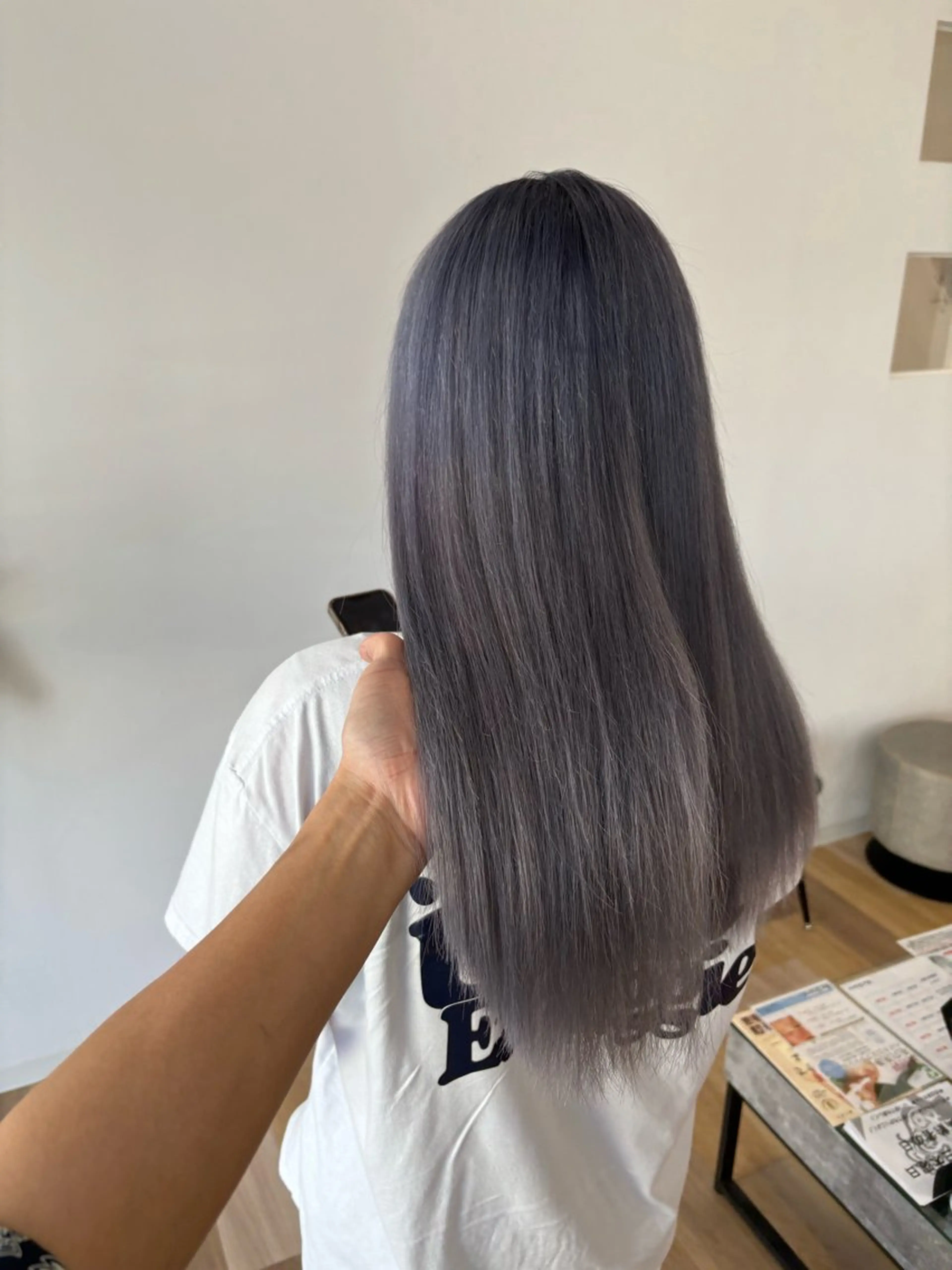 ロング ヘアカラー LAFRE (ラフリ)所属・ケアブリーチ 黒瀬有汰のヘアスタイル