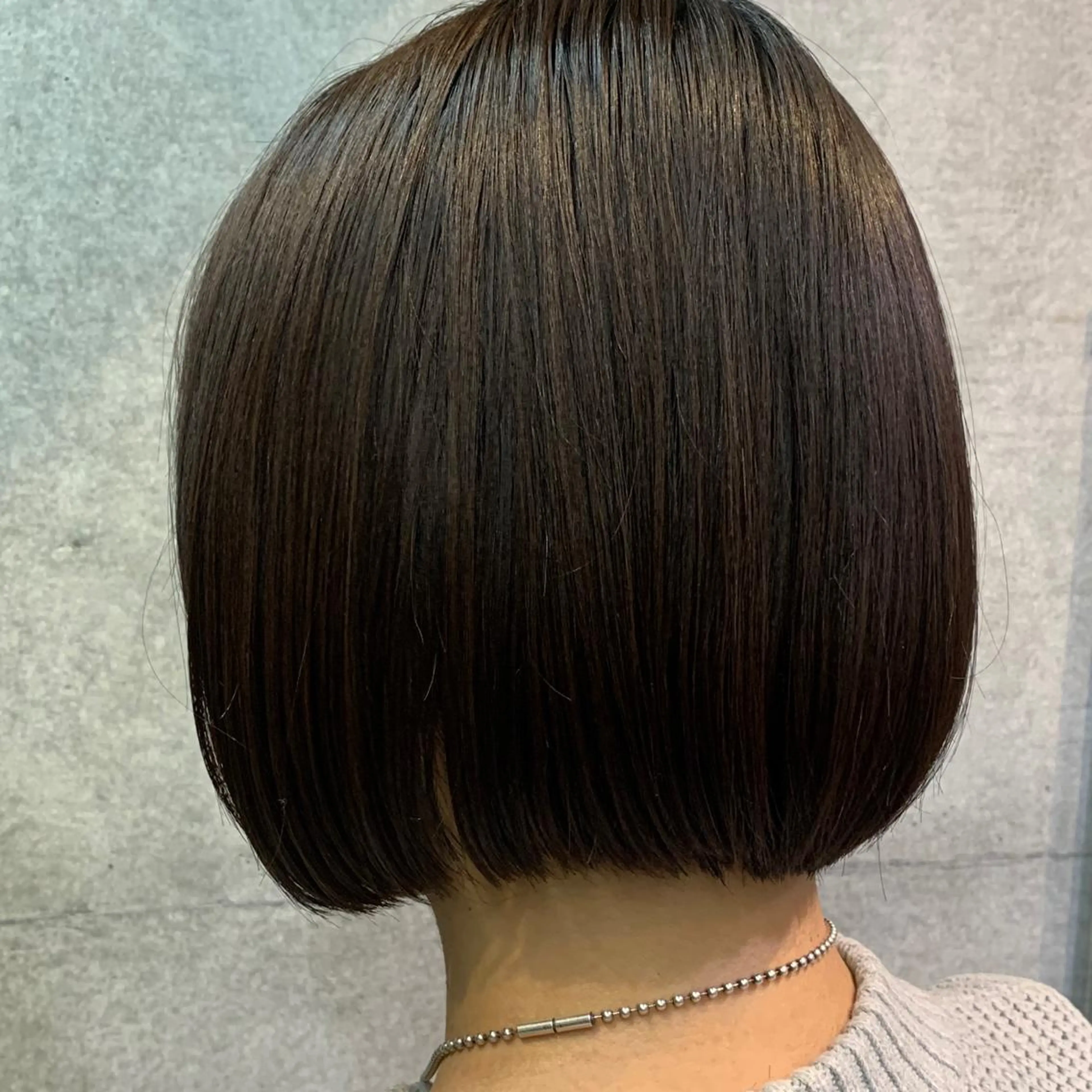 ミディアム ボブ カット トリートメント オシャレ髪✔️ 店長オオキアキヒロのヘアスタイル