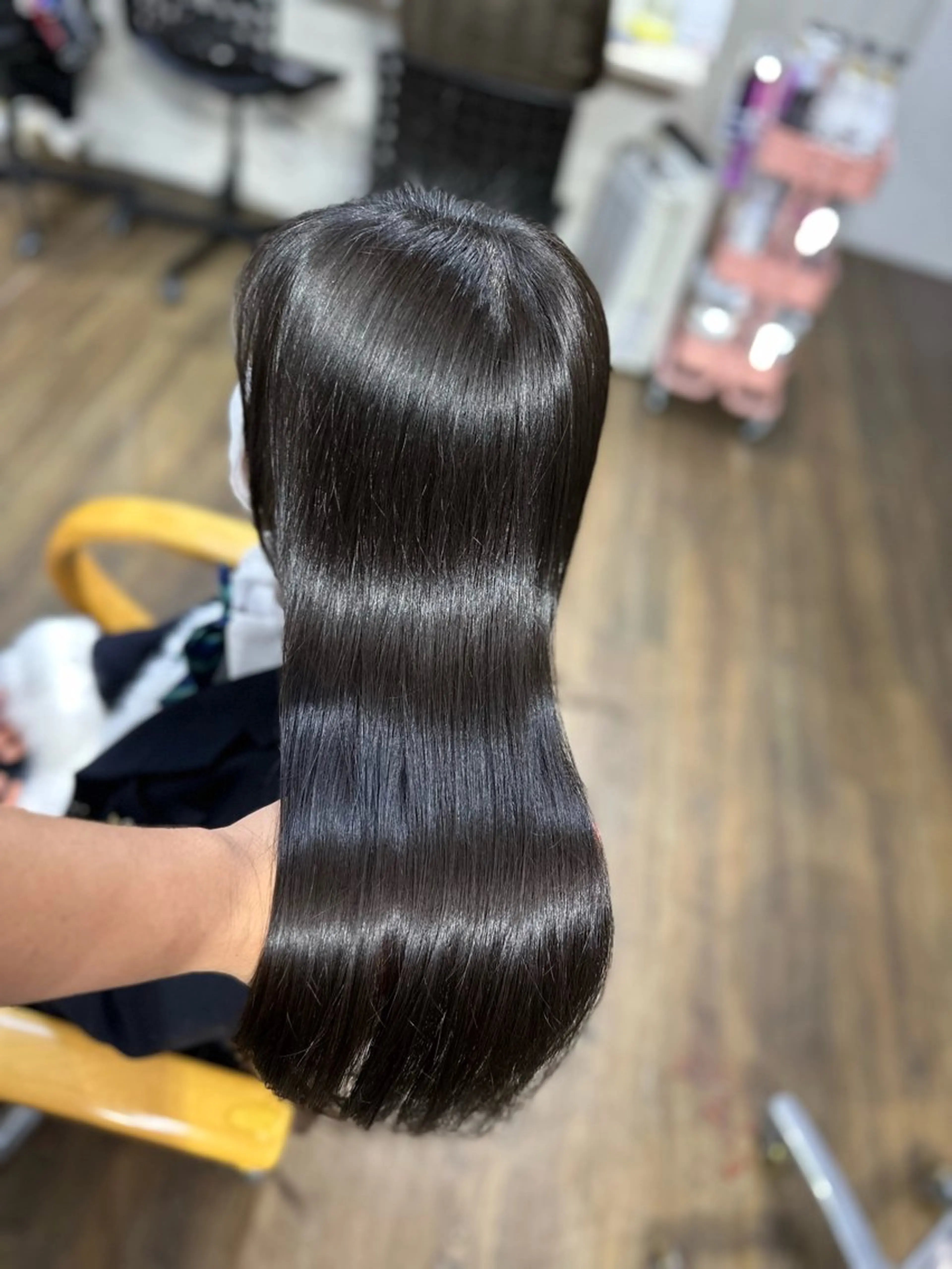 最高級髪質改善縮毛矯正ストレート　髪にドラマを。つるりんちょの写真