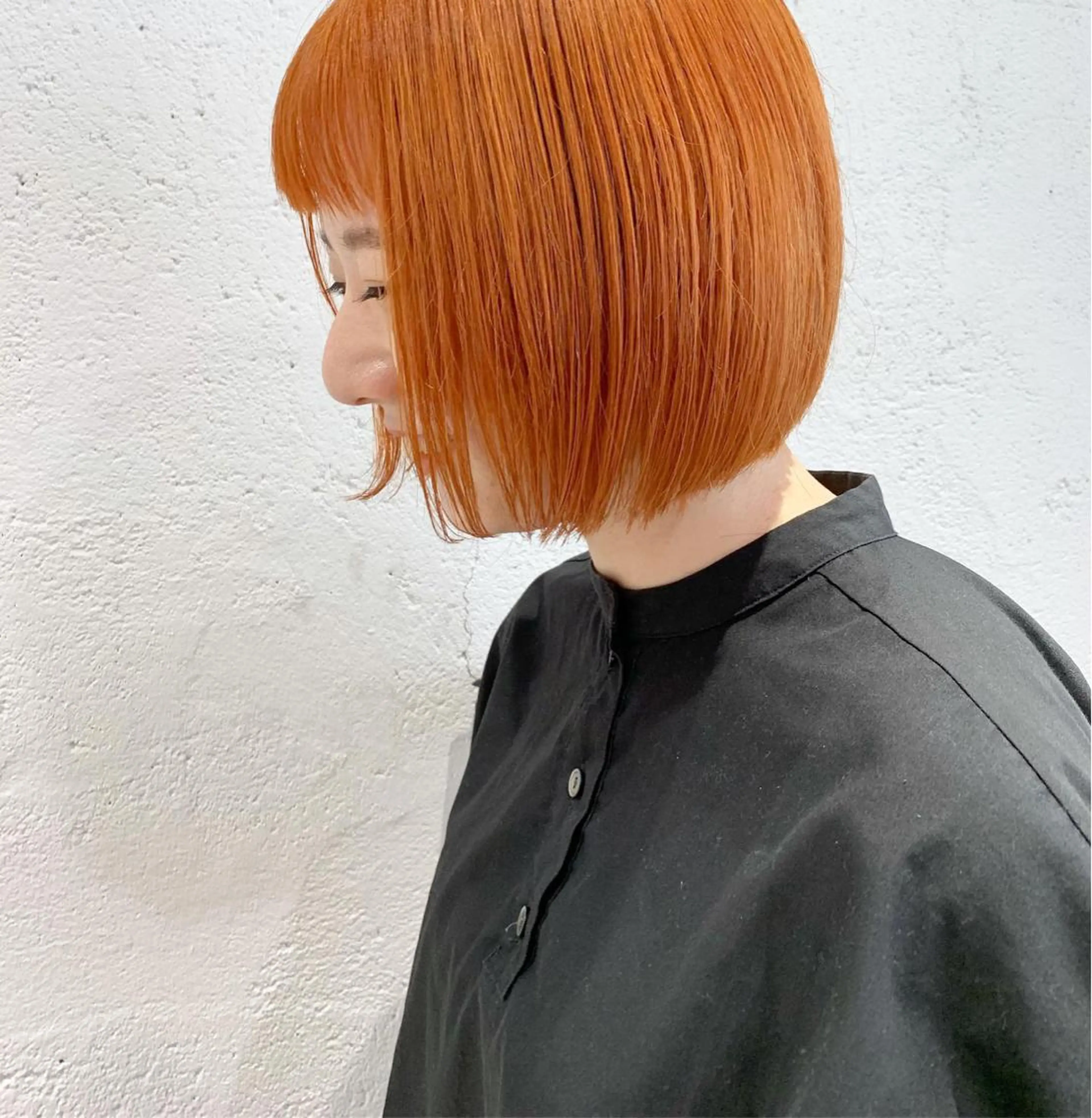 ミディアム カラー ヘアアレンジ 🫧透明感カラー/ ボブ/小笠原汐海🪽のヘアスタイル