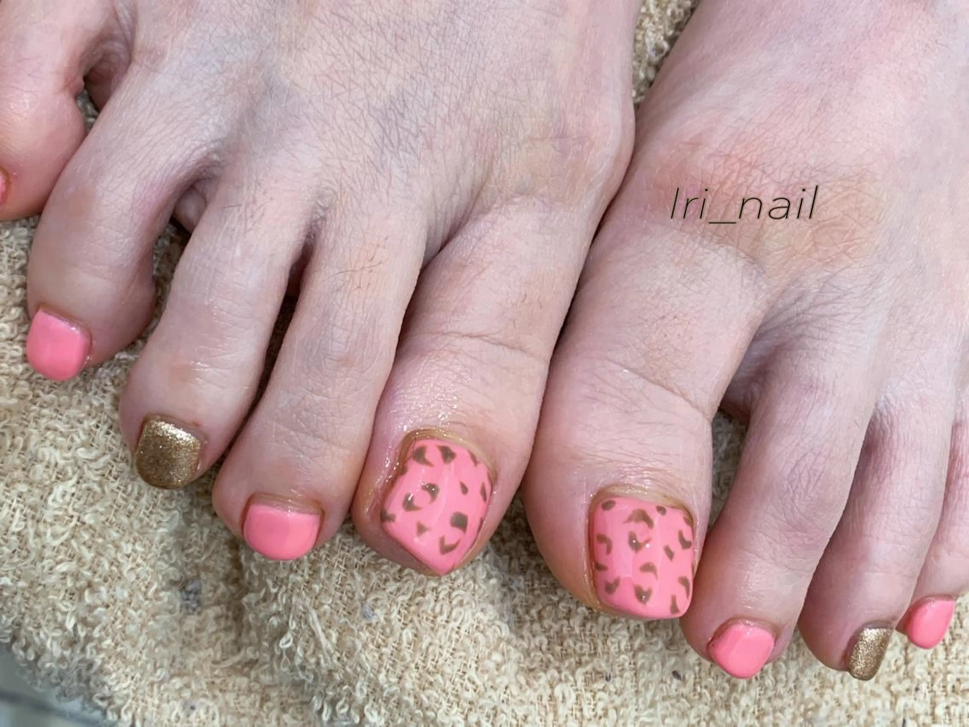 ネイル フットネイル フットネイル 中川 愛理のネイルデザイン