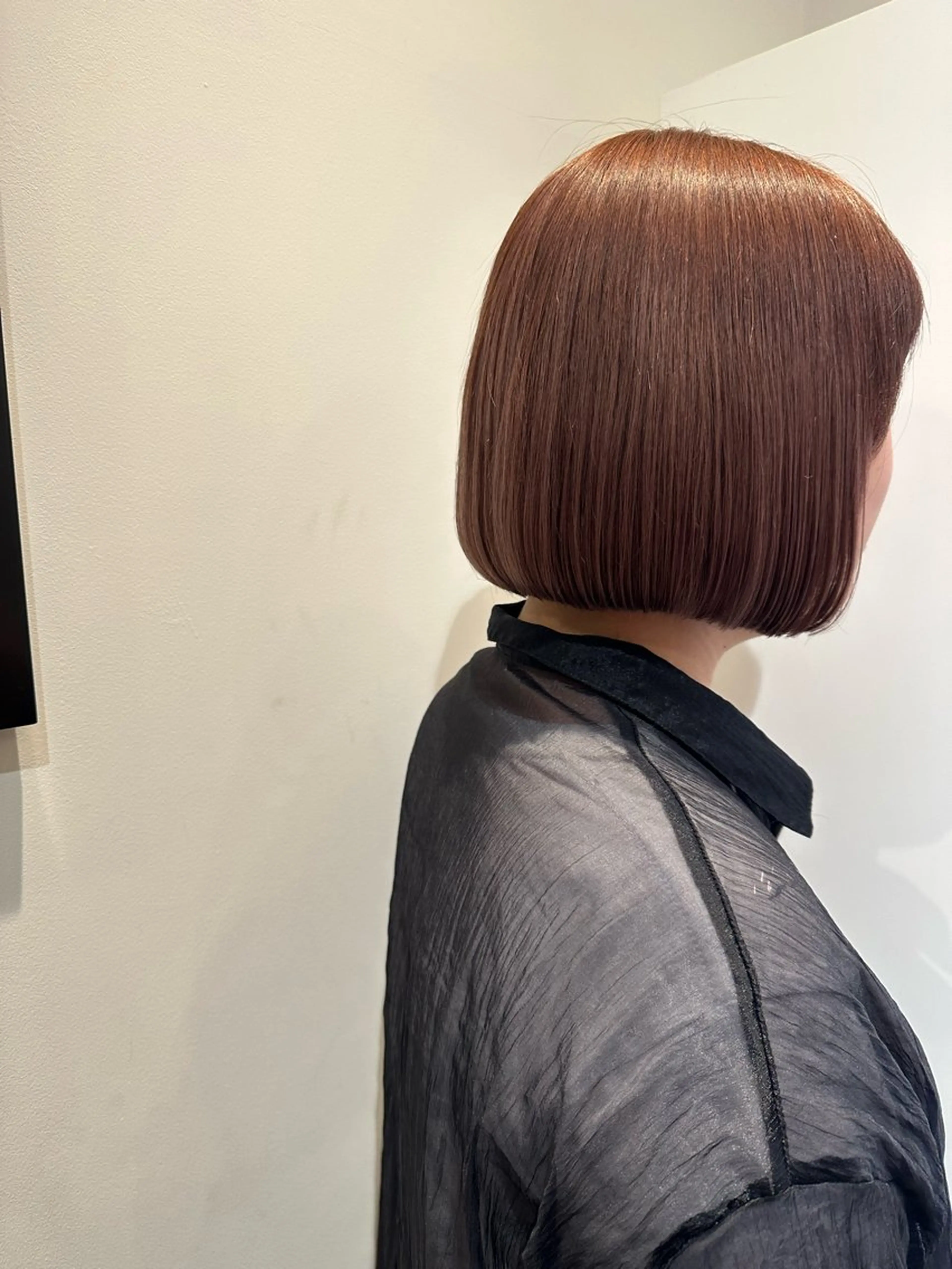 ショート ボブ HARUKI MINATO japan HIROSHIMA所属・轟 千夏のヘアスタイル