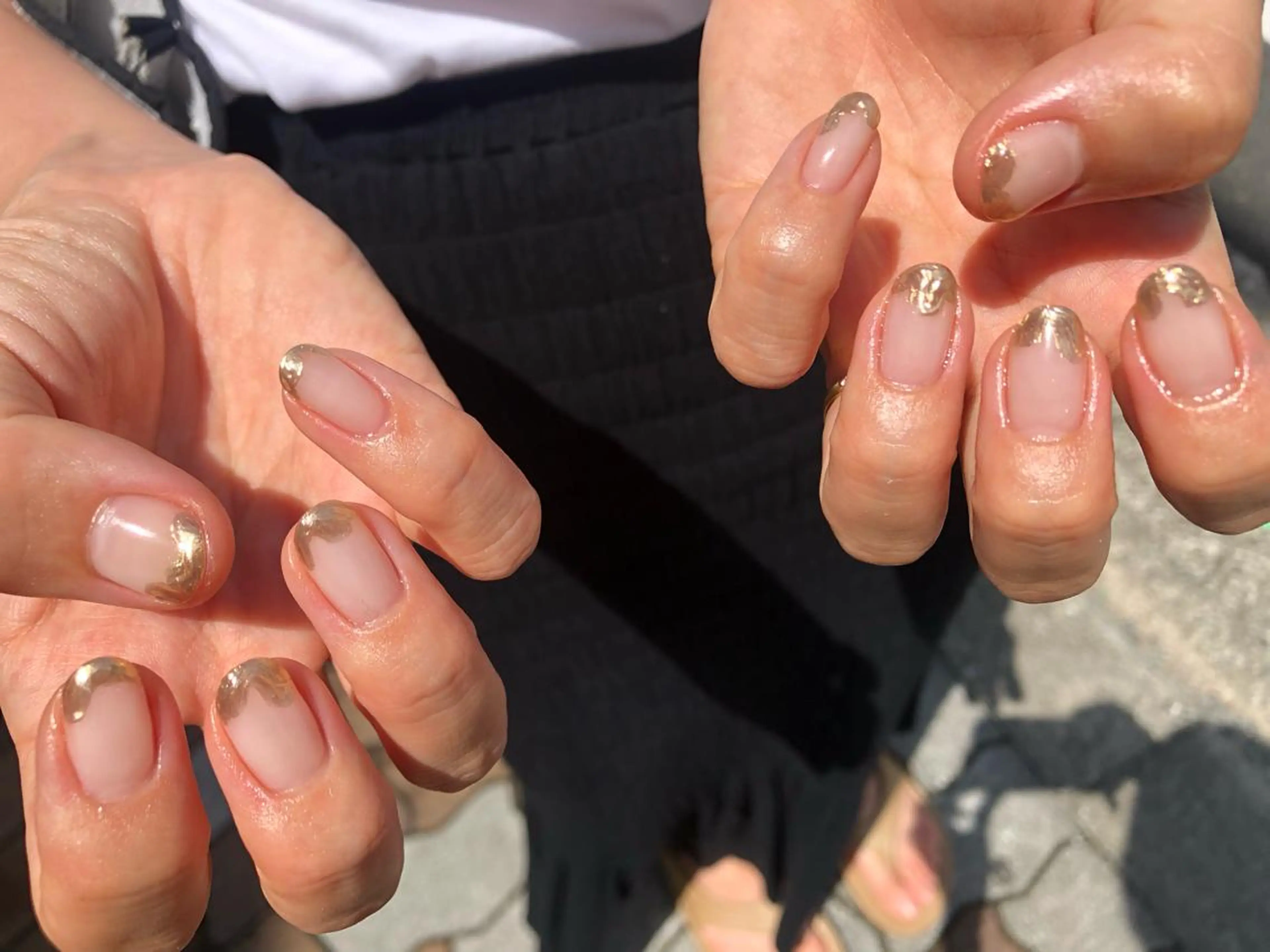 2本アートコース✳︎ハンドネイルの写真