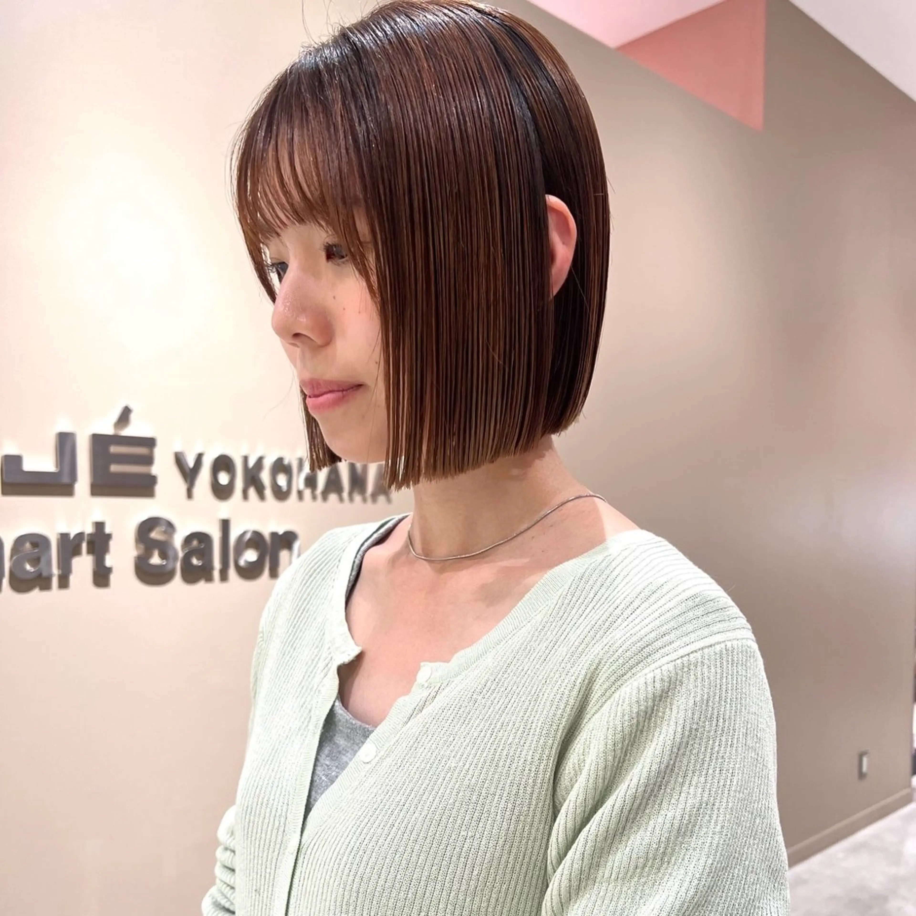 ショート カット りな/ボブ /ダブルカラーのヘアスタイル