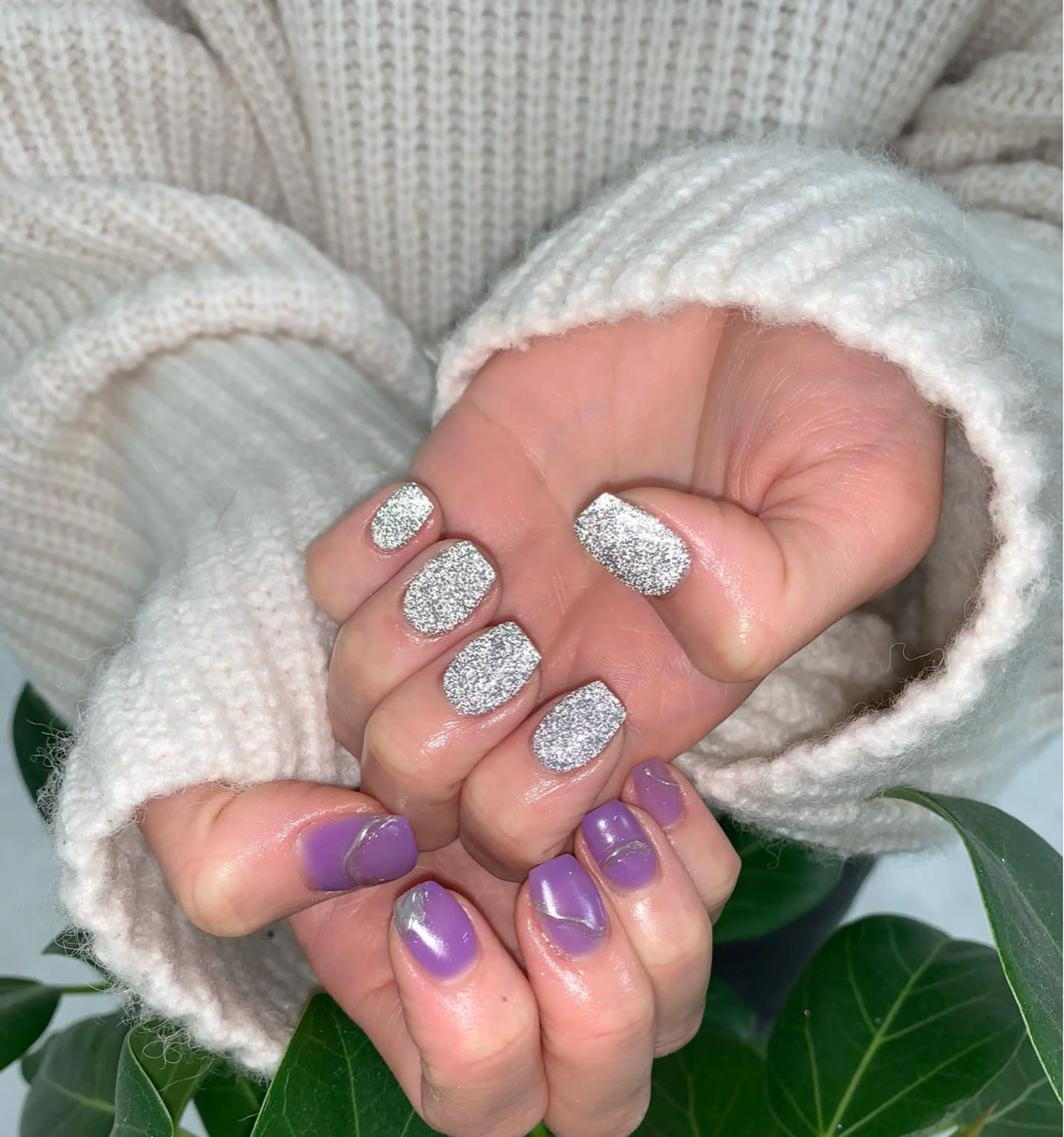 ネイル アートネイル フラッシュネイル pu muのネイルデザイン