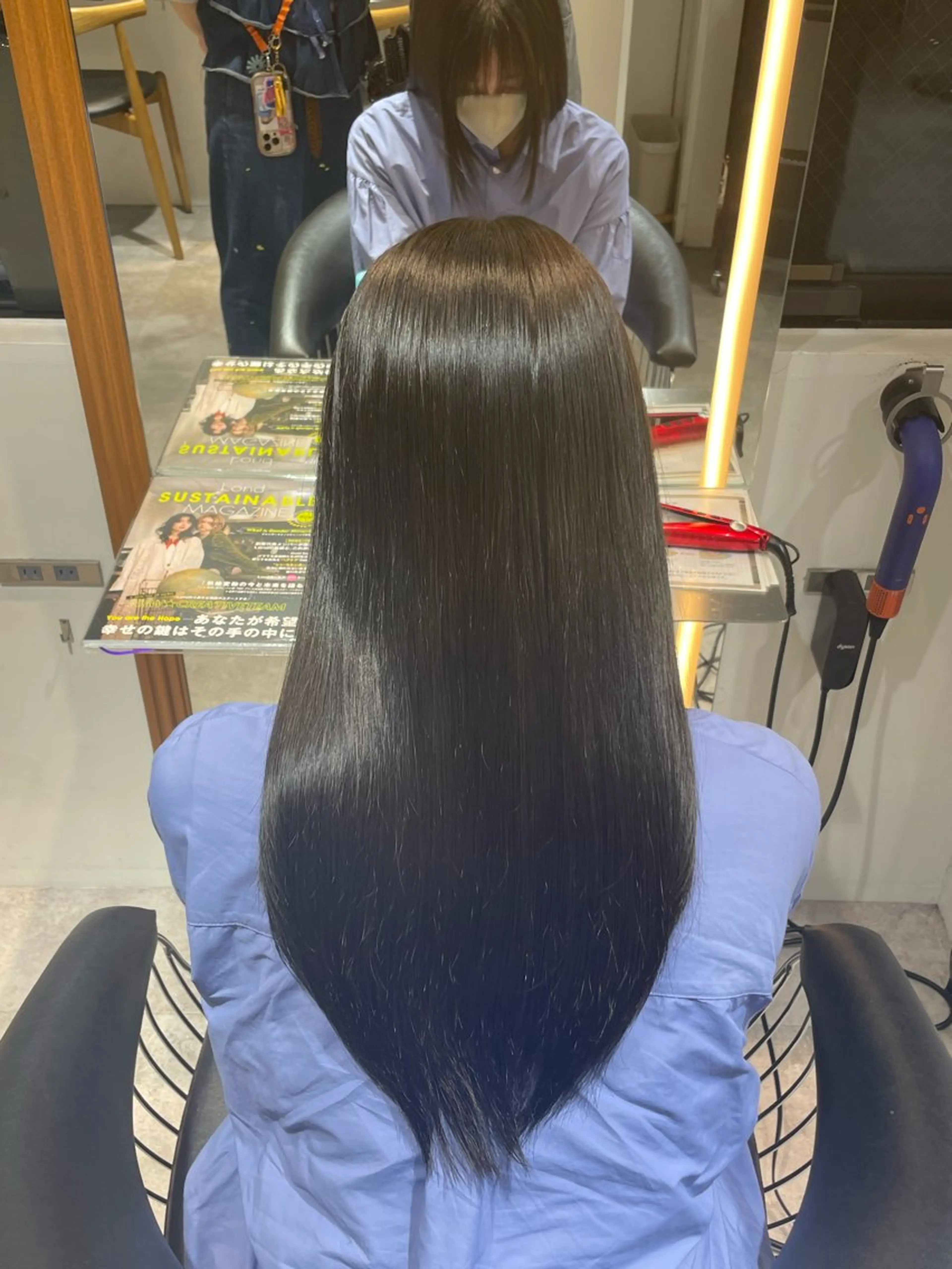 ロング カラー パーマ ヘアアレンジ 骨格補正パーマ／ ショート🌸さくらのヘアスタイル