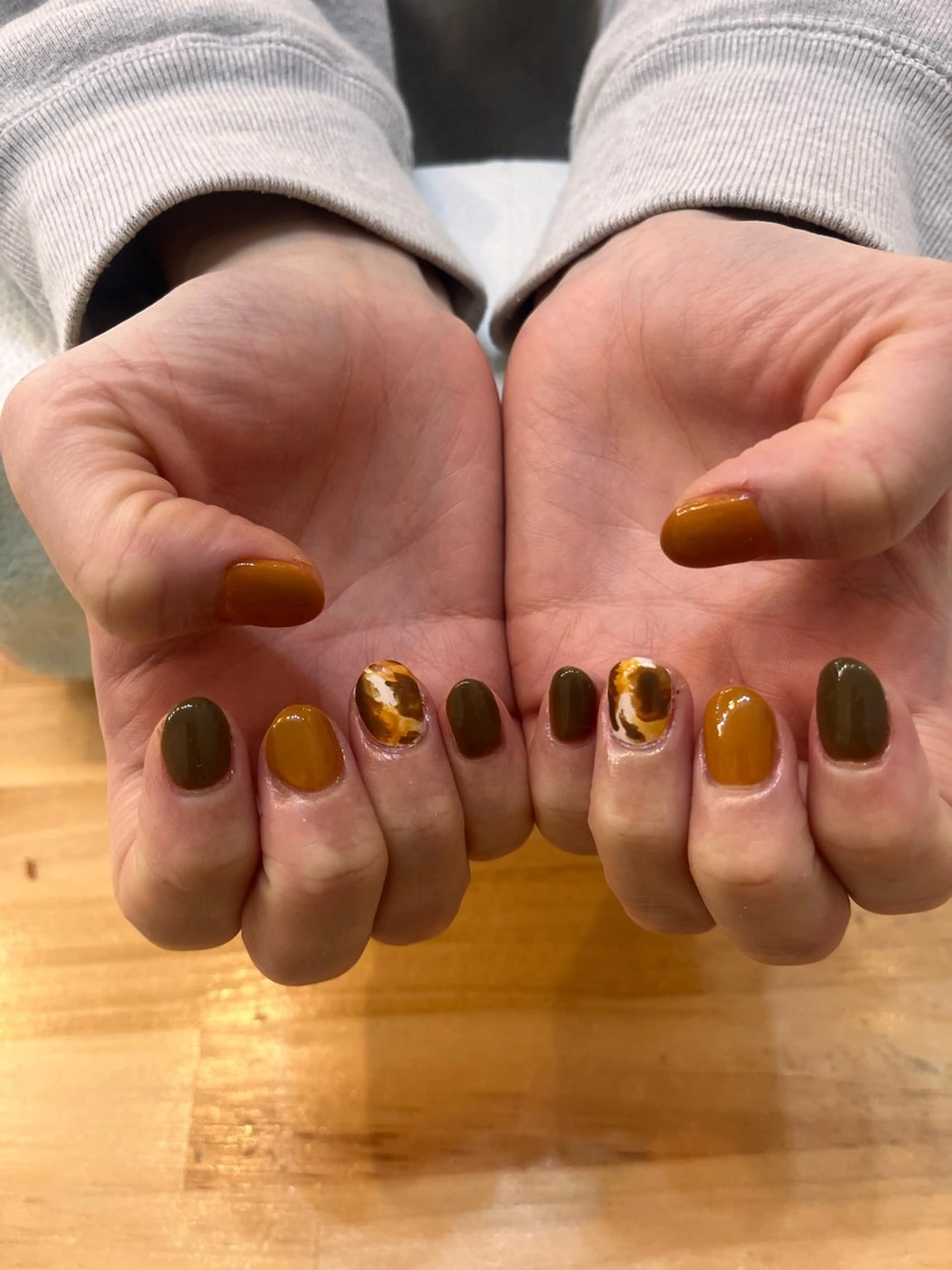 ネイル シンプルネイル nailAlaia 妙典店   アイリのネイルデザイン