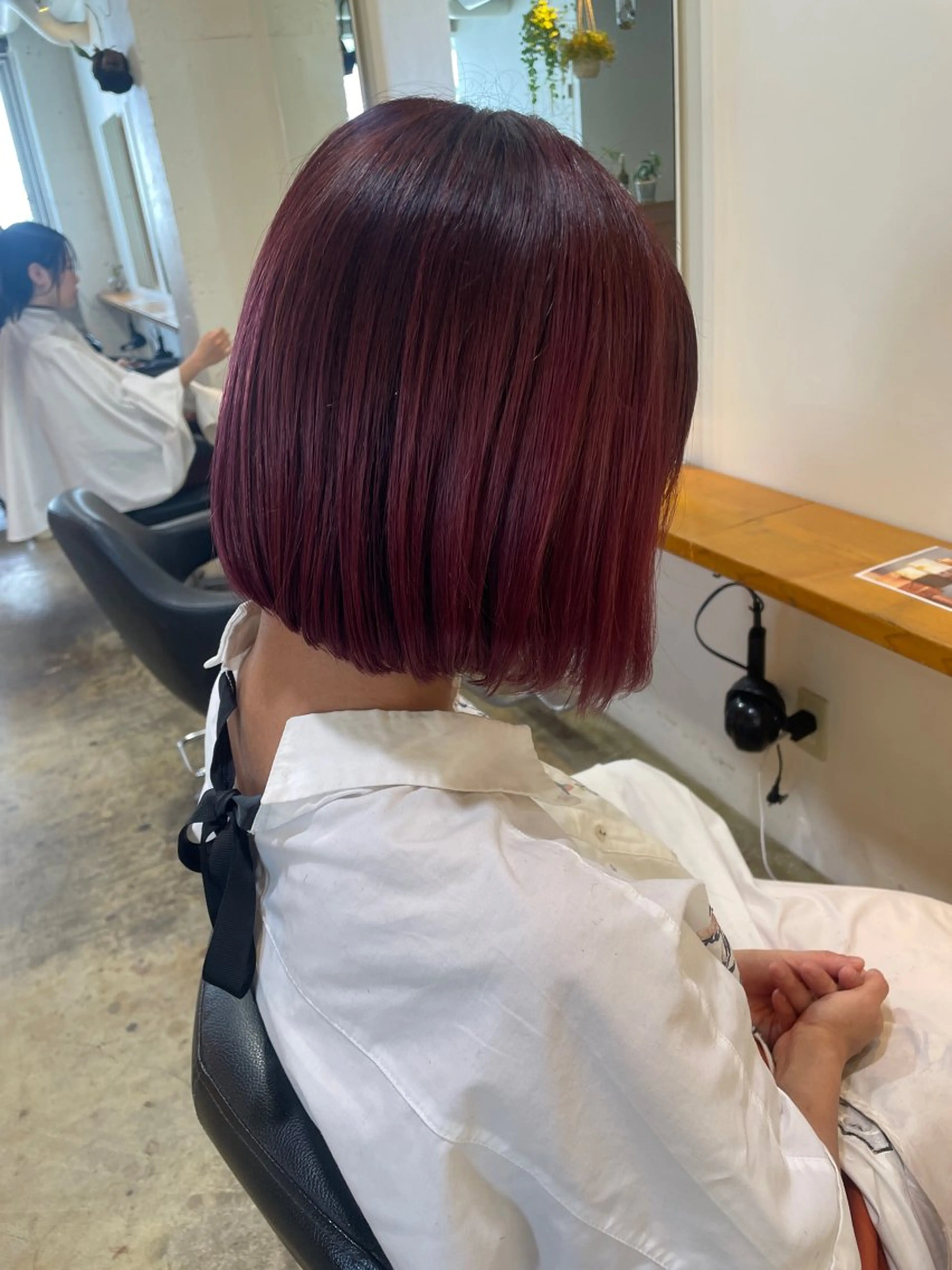 ミディアム カラー 韓国ヘア/wカラー レイヤー/RIN🎀のヘアスタイル