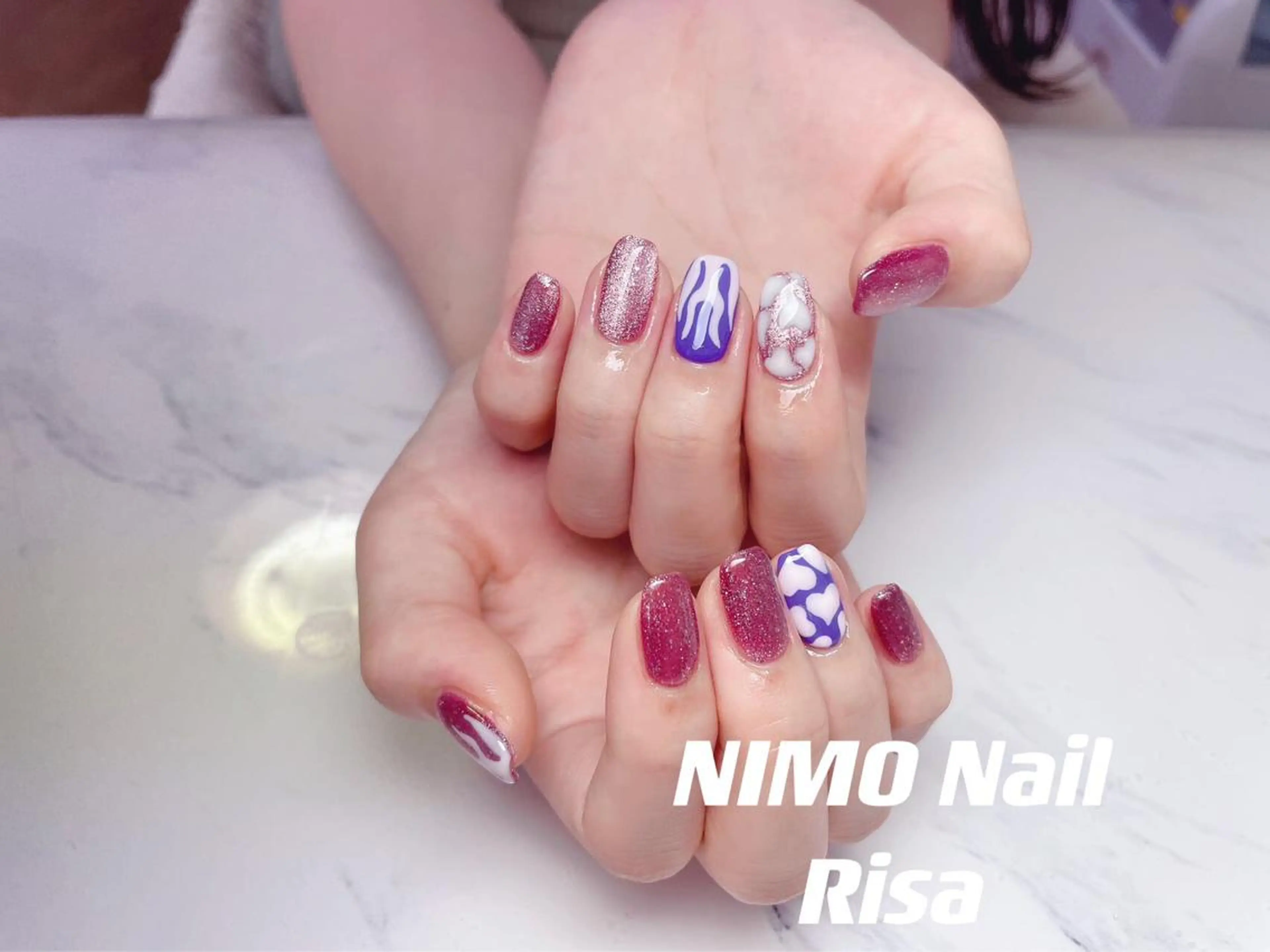 ネイル ハンドネイル RI SA☀️ リサのネイルデザイン