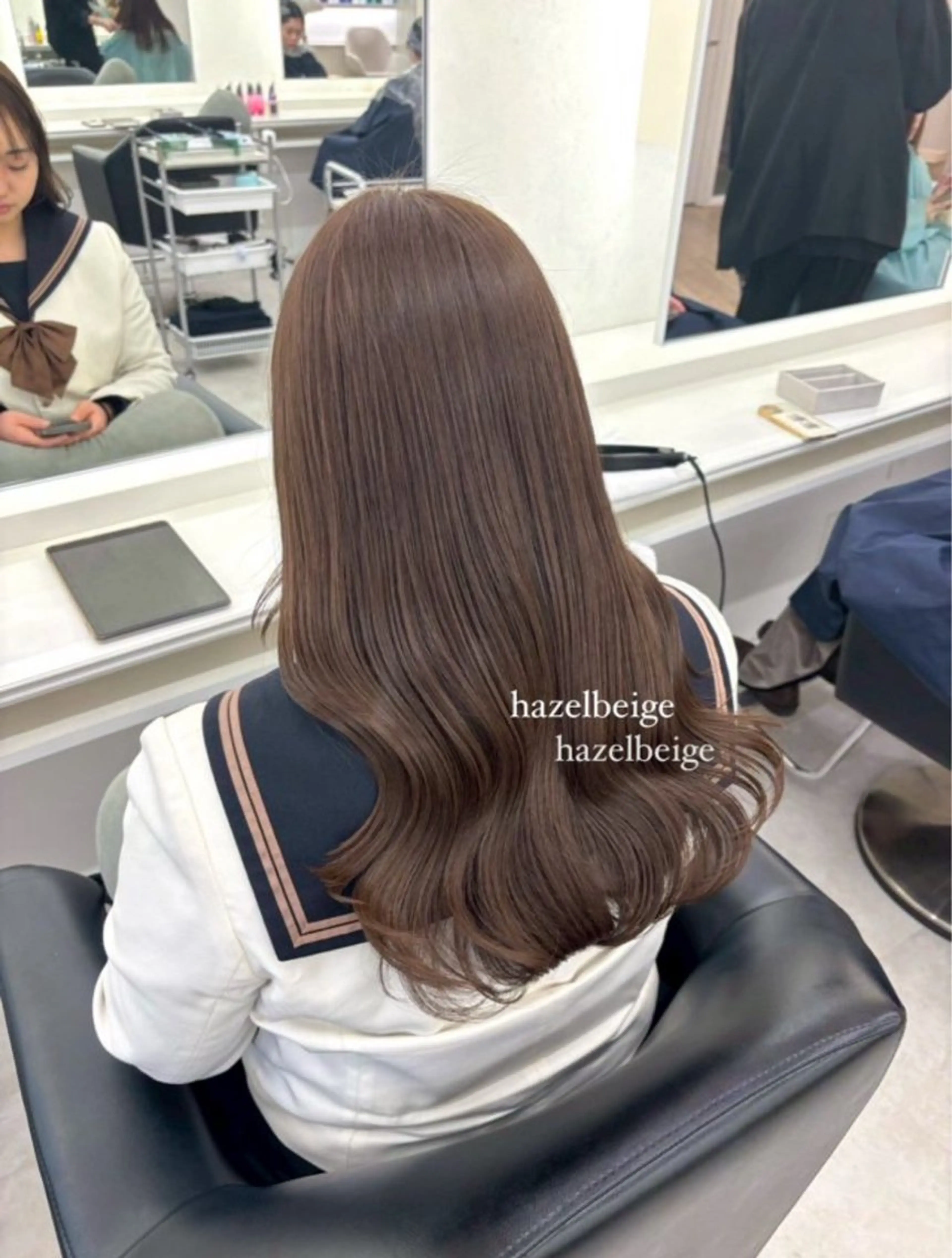 ロング カラー ParveMix ♡白神みやびのヘアスタイル